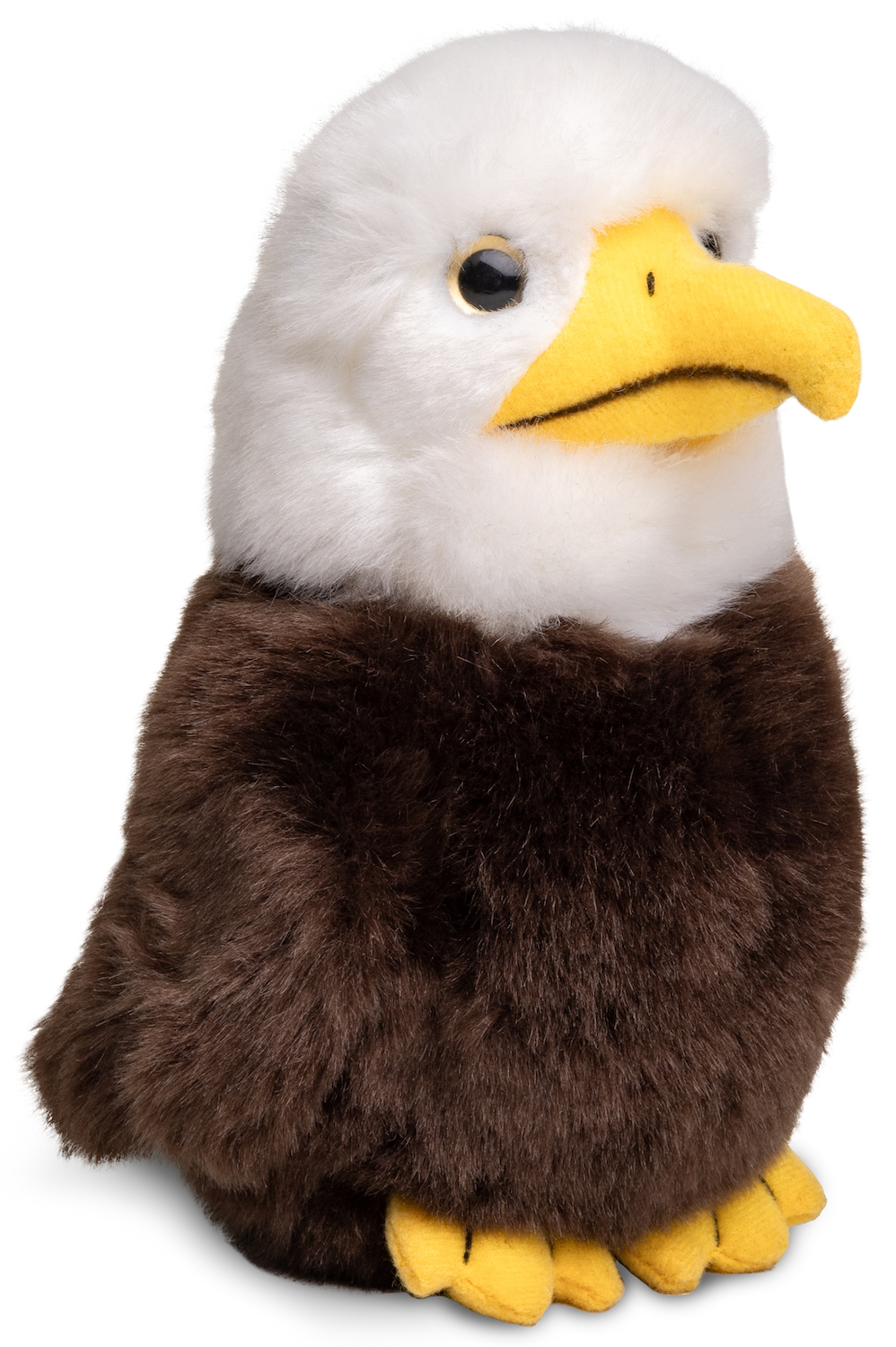Bald Eagle Young Bird - 18 cm (height) - Plush Bird, Eagle - Soft Toy, Cuddly Toy