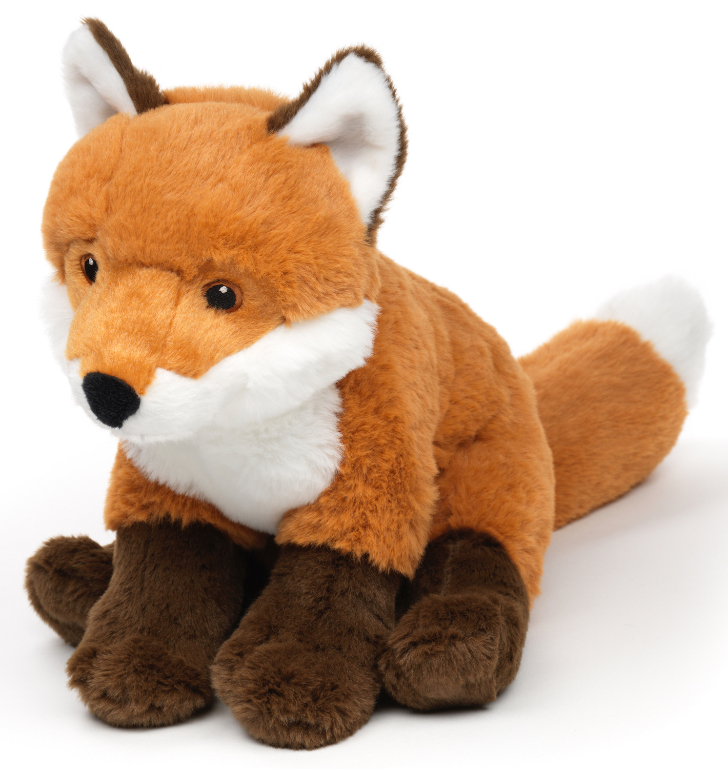 Eco-Line - Red fox, sitting - 100% recycled material - 25 cm (height)