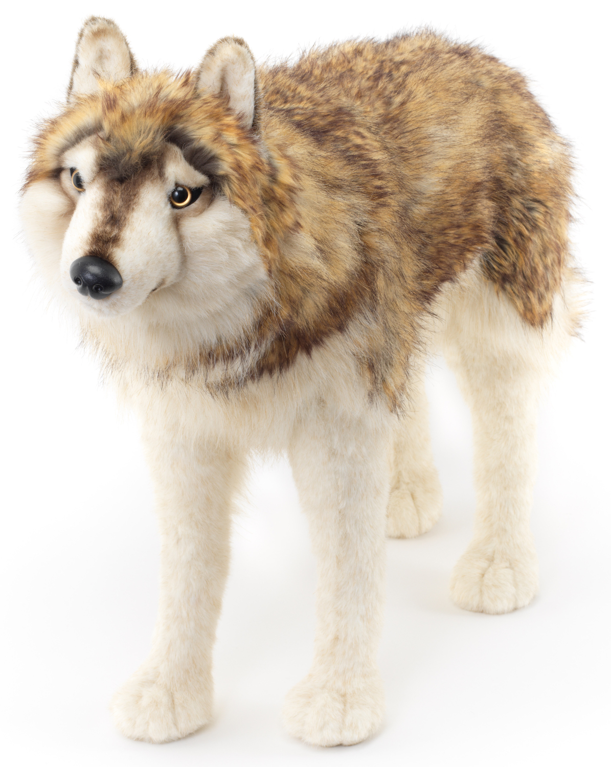 Wolf, stehend - 94 cm (Länge) 