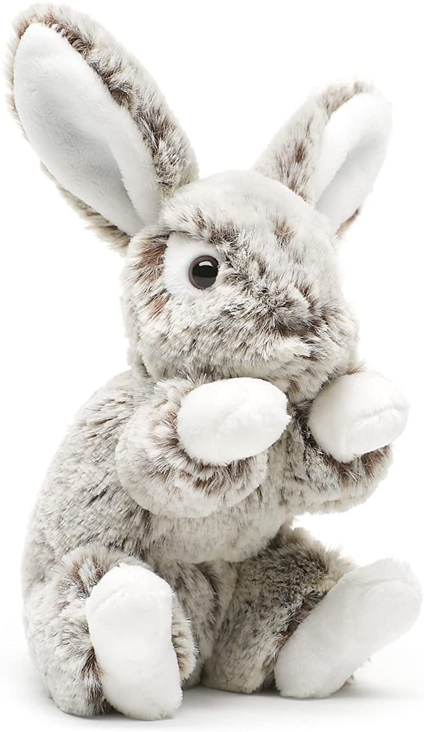 Lop-Eared Rabbit (dark brown), small - 15 cm (height) - Supersoft - Lop Rabbit, Rabbit - Stuffed Animal, Plush Toy