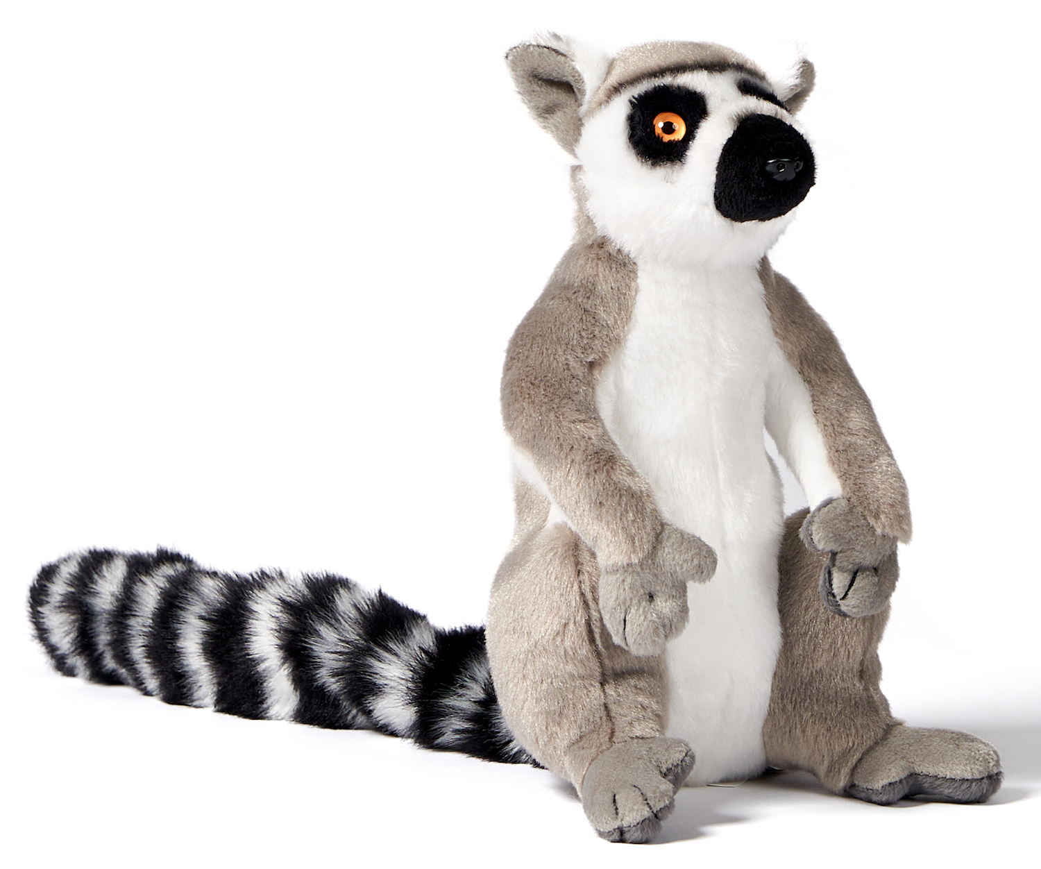 Katta-Lemur, sitzend (ohne Klett) - 21 cm (Höhe)