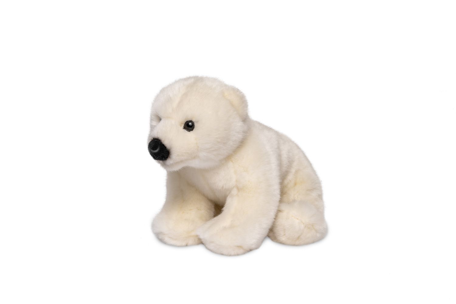 Eisbär Junges, sitzend - 16 cm (Höhe) - Plüsch-Bär, Polarbär - Plüschtier, Kuscheltier