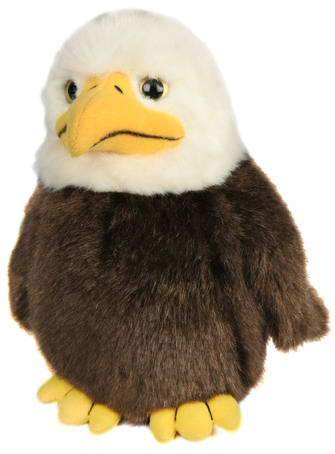 Bald Eagle Young Bird - 18 cm (height) - Plush Bird, Eagle - Soft Toy, Cuddly Toy
