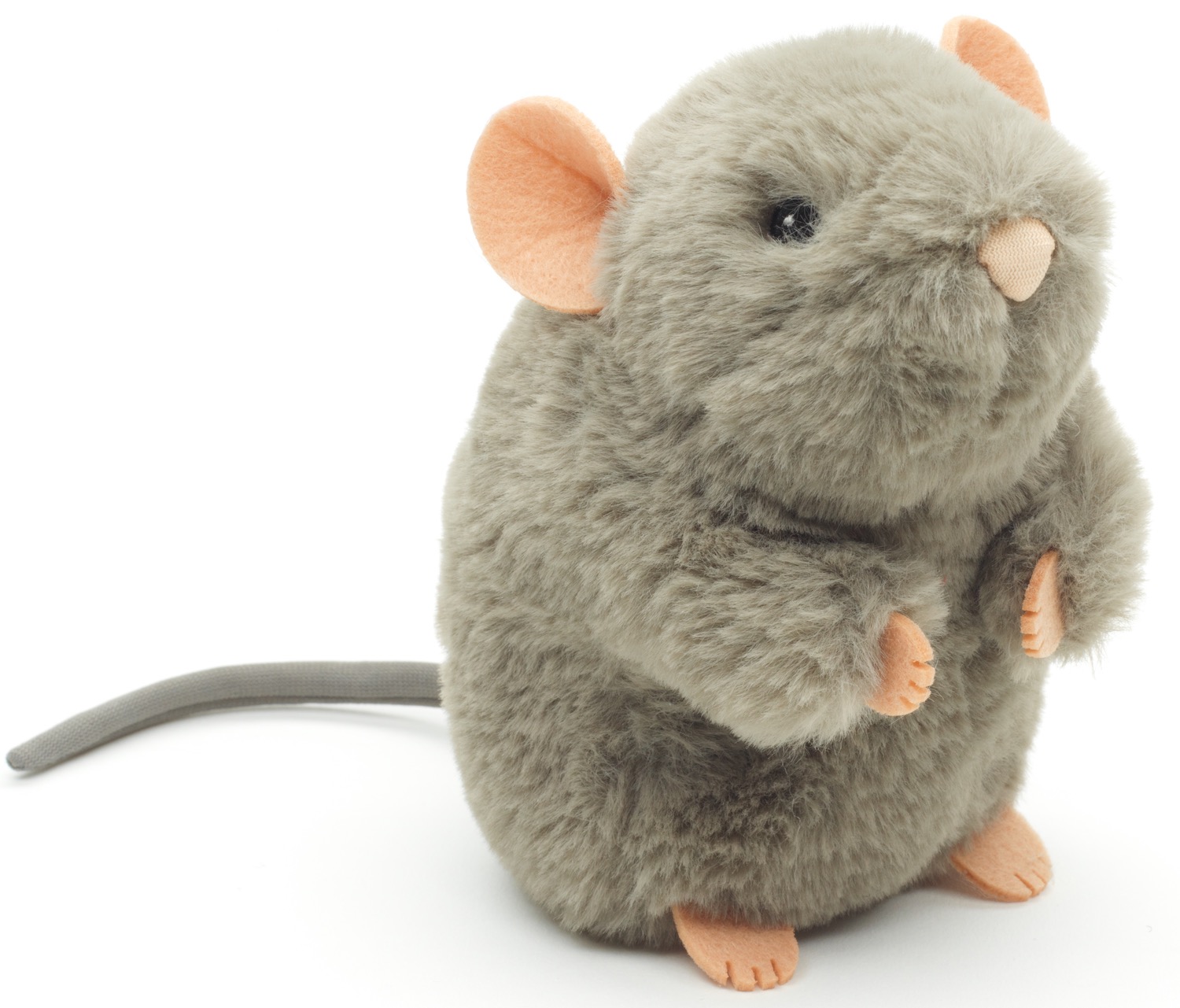 Eco-Line - Mouse grey, standing - 100% recycled material