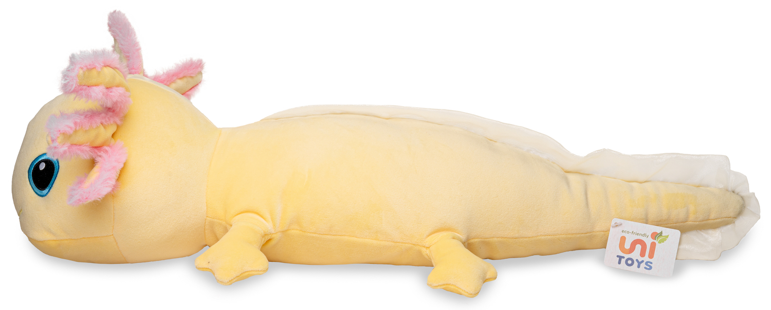 Plush cushion - Axolotl yellow