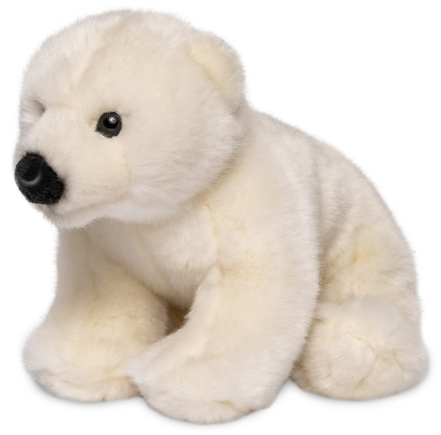 Eisbär Junges, sitzend - 16 cm (Höhe) - Plüschtier, Kuscheltier