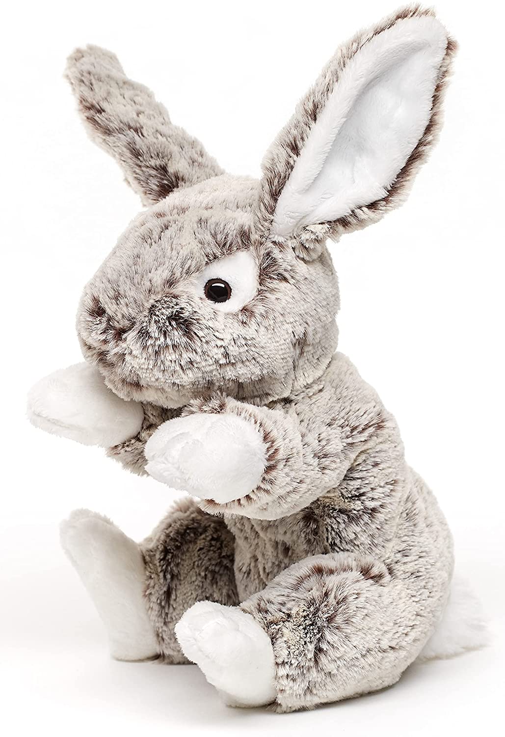  bunny with floppy ears (dark brown mottled), super soft - 22 cm (height) 