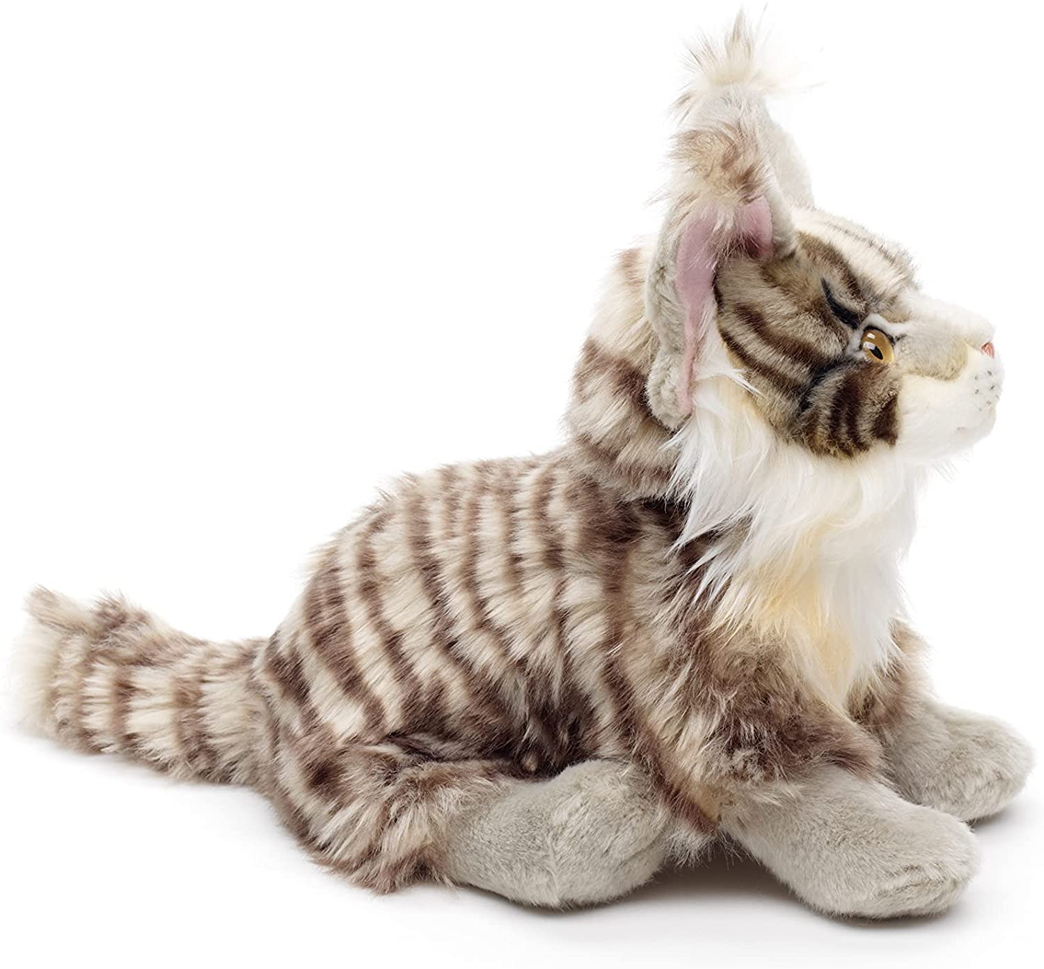 27 cm Pet - Plush Cat Uni-Toys Height Cuddly Toy Plush Toy Maine-Coon Cat Grey