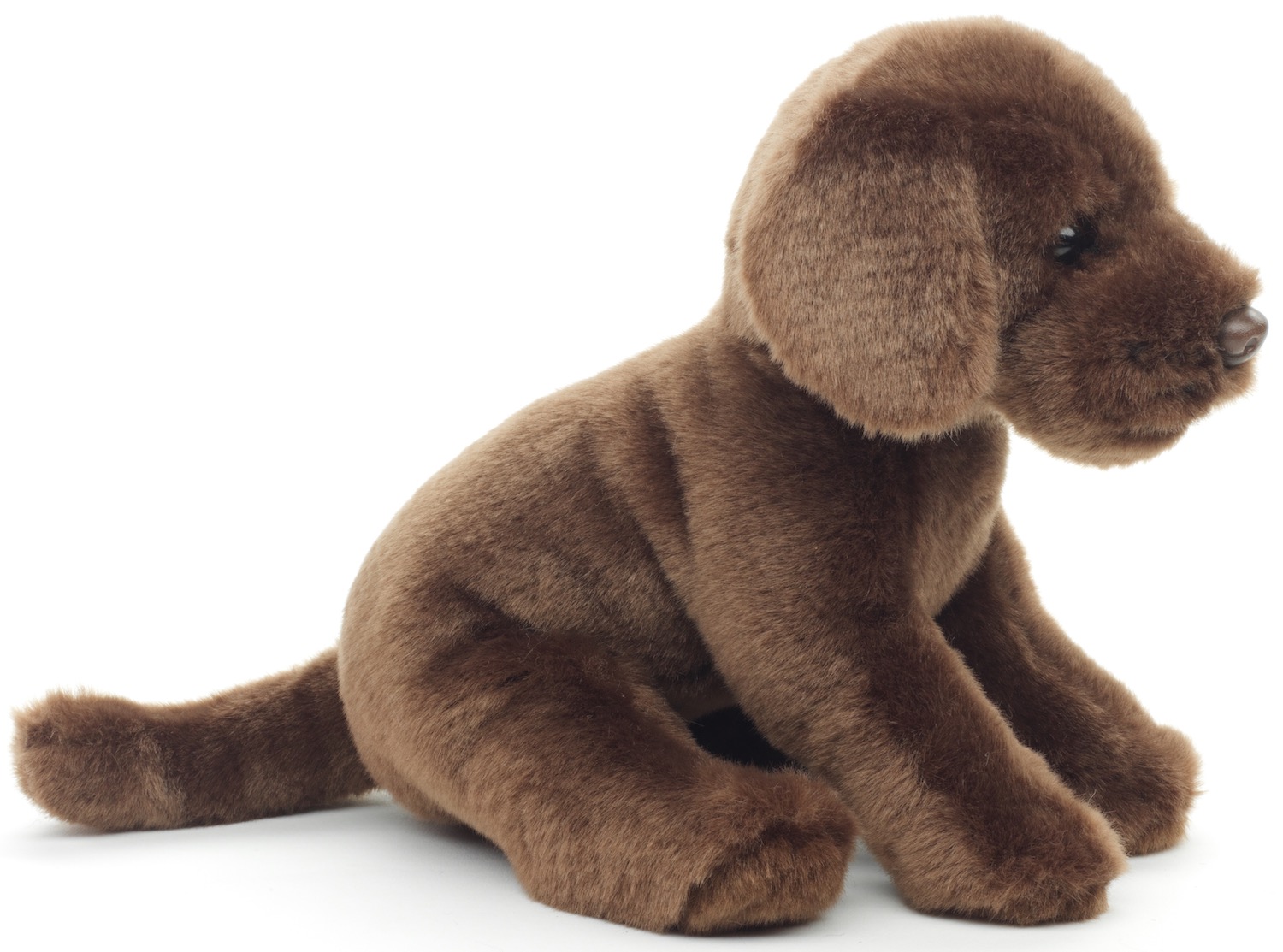 Labrador puppy (brown), without leash - 23 cm (height)