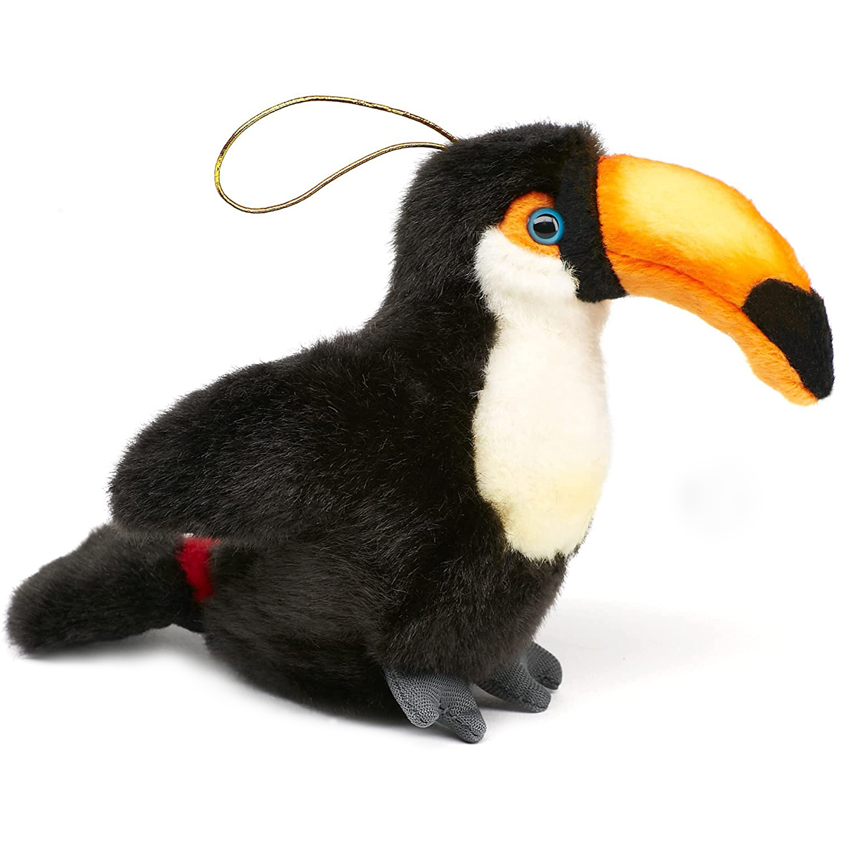Uni-Toys - Riesentukan - 13 cm (Höhe) - Vogel - Plüschtier, Kuscheltier
