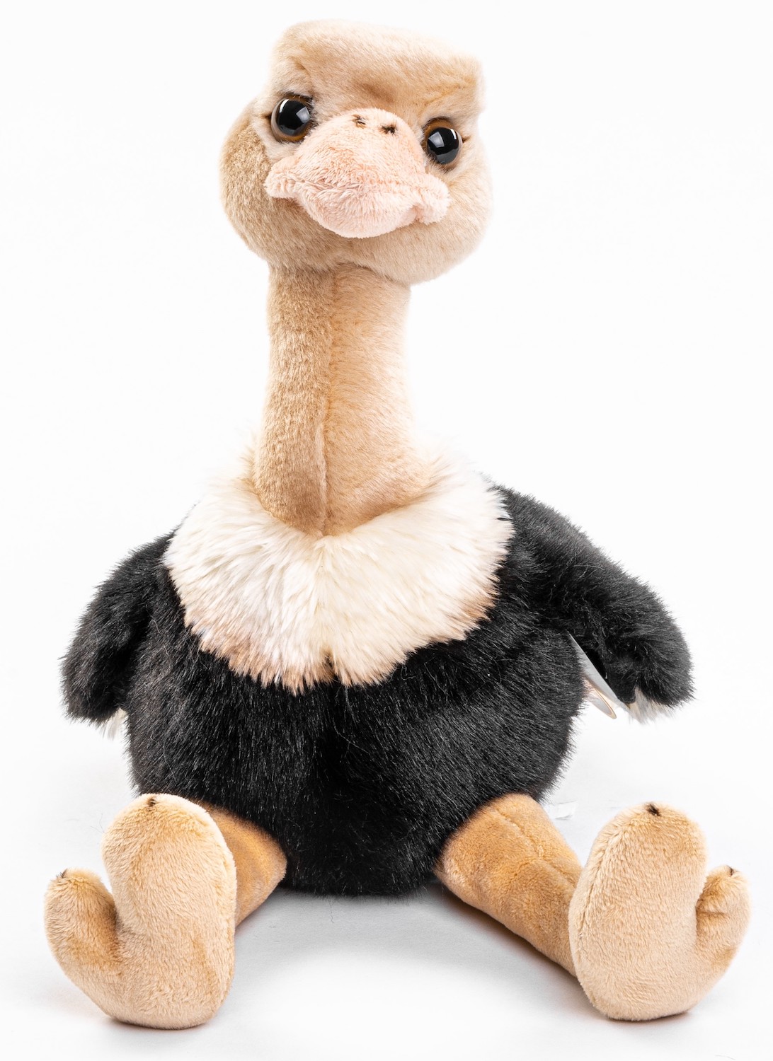 Ostrich - 28 cm (height) - Bird - Stuffed Animal, Plush Toy