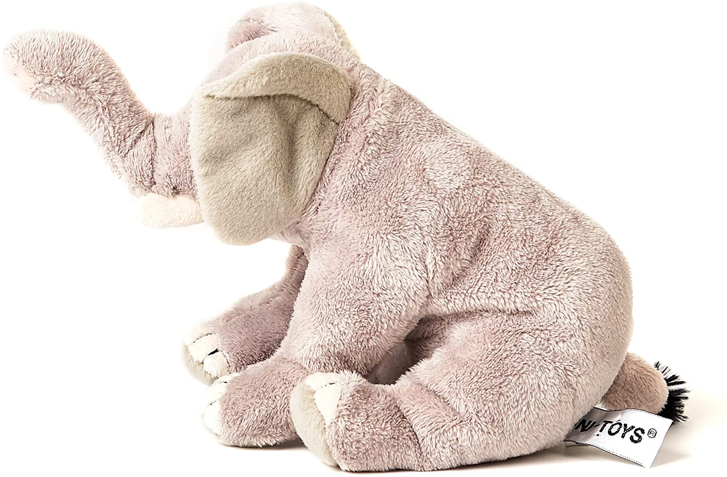 Uni-Toys - Elefant, sitzend - 14 cm (Höhe) - Plüsch-Elefant - Plüschtier, Kuscheltier 