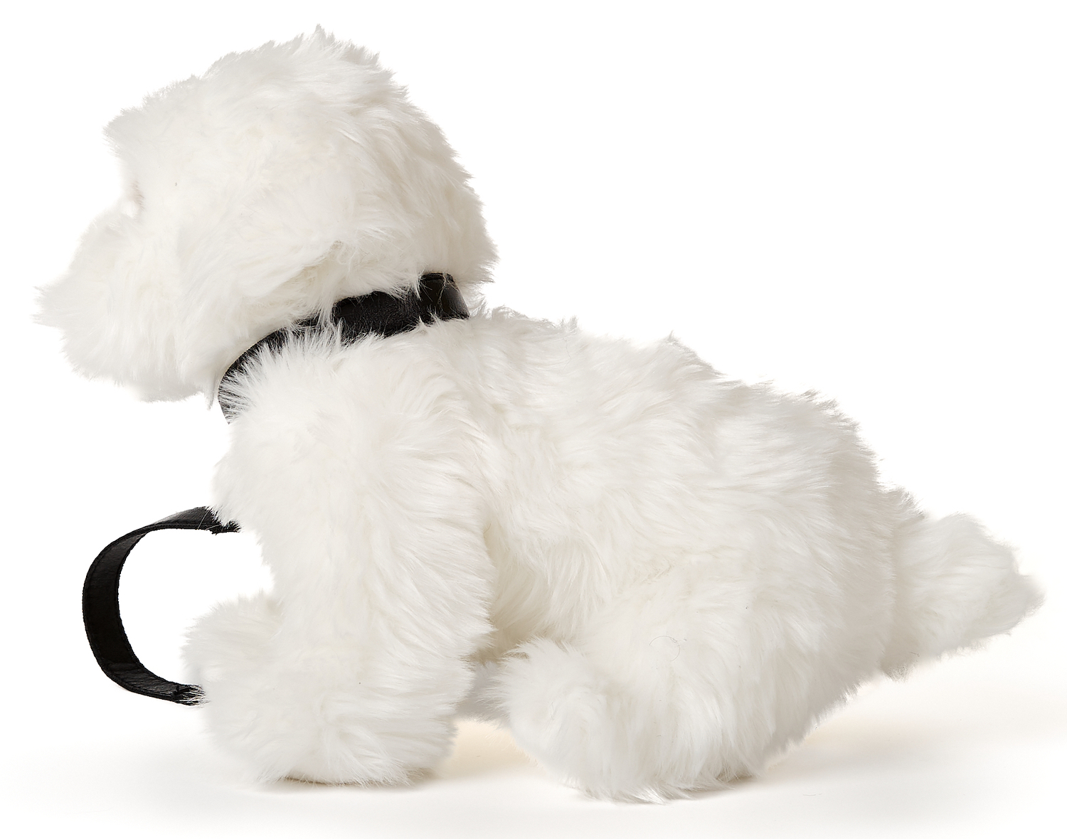 Malteser Hund (mit Leine) - 26 cm (Länge) 