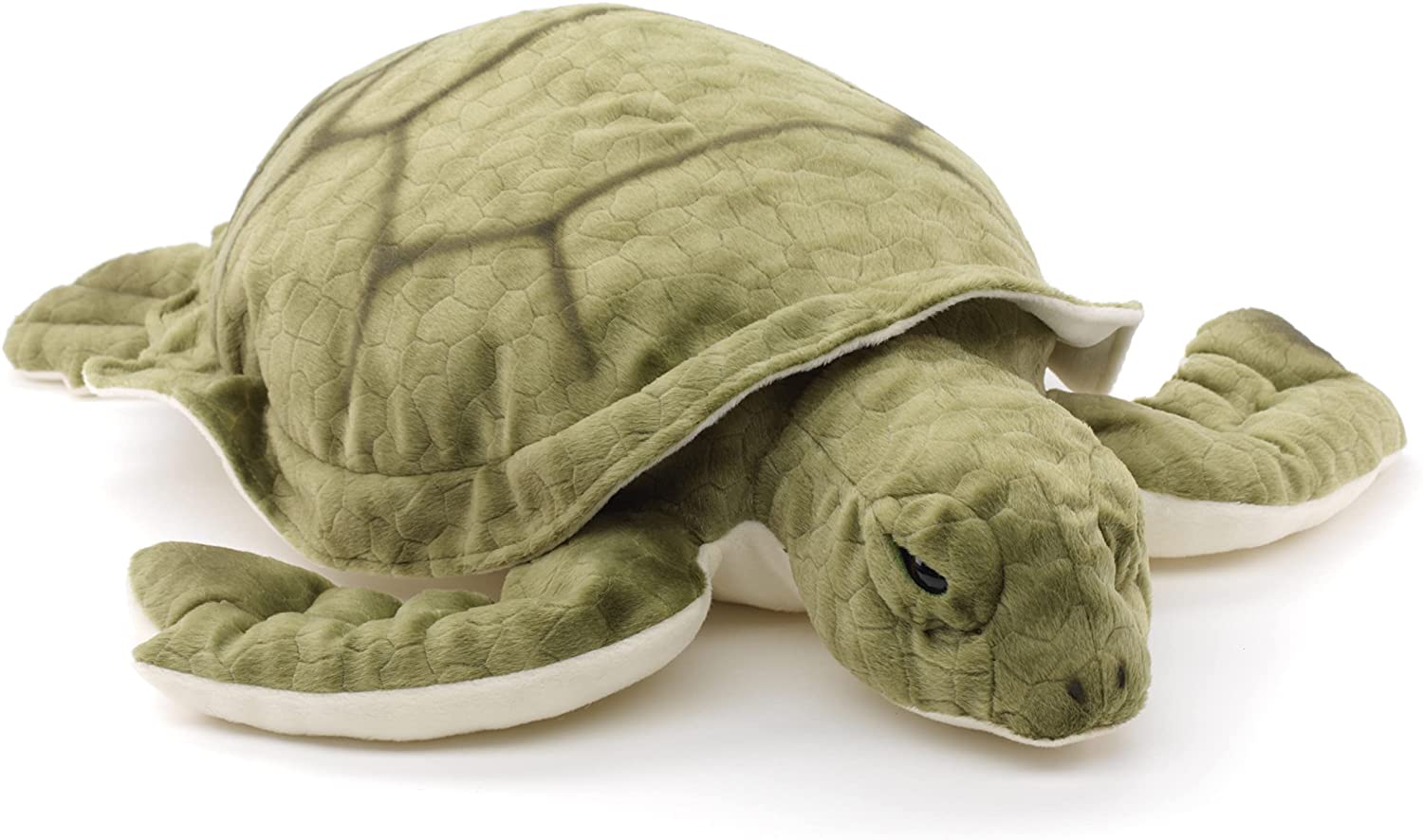 Uni-Toys - Grüne Meeresschildkröte - 55 cm (Länge) - Plüsch-Schildkröte - Plüschtier, Kuscheltier 