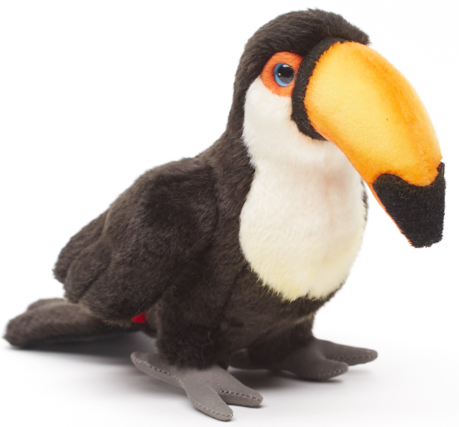 Uni-Toys - giant toucan - 18 cm (height) - bird - plush toy, cuddly toy 