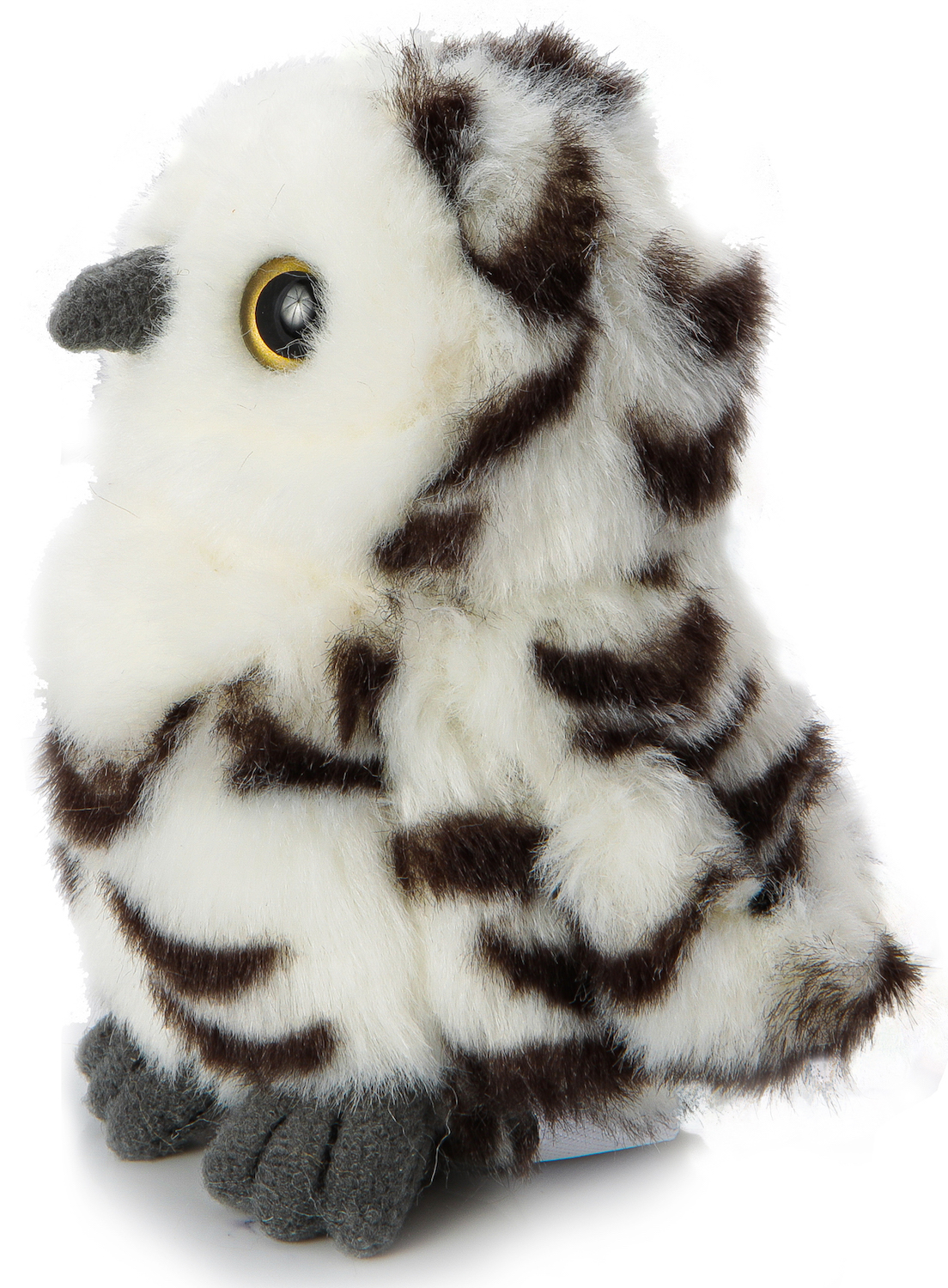 Snowy owl plushie - 12 cm (height)
