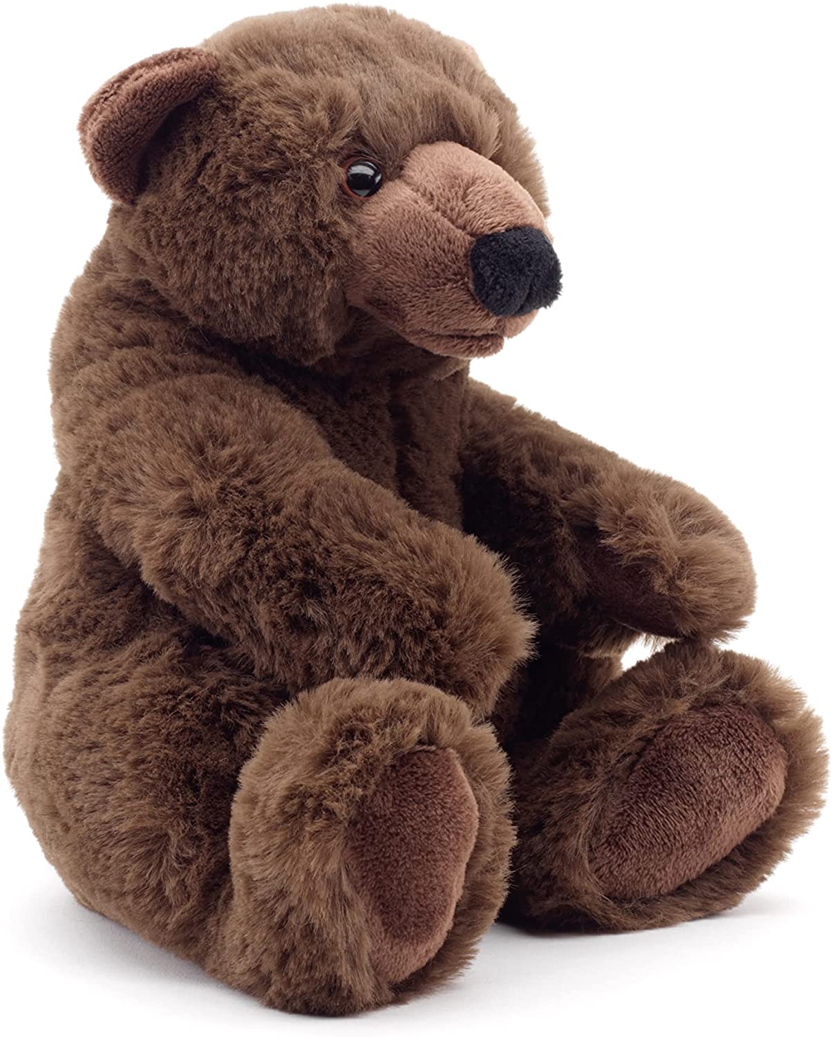 Uni-Toys - Braunbär klein, sitzend - 'Charlie' - superweich - 20 cm (Höhe) - Plüsch-Bär, Teddy, Teddybär - Plüschtier, Kuscheltier 