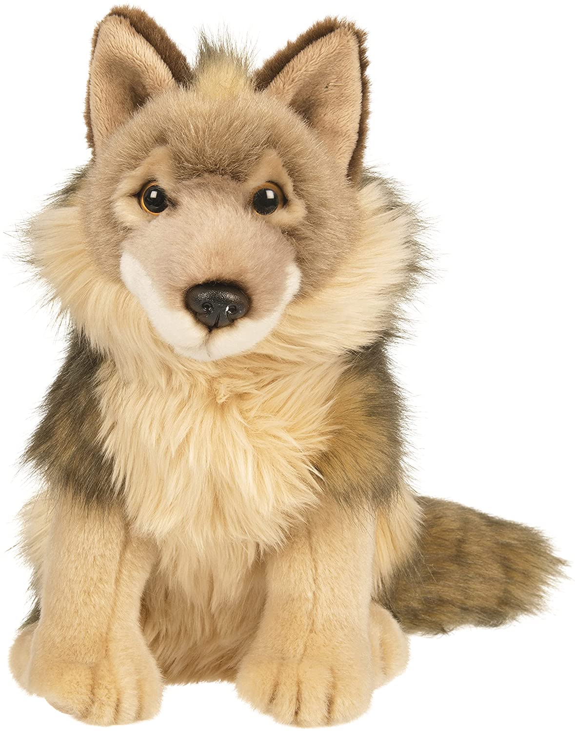 Wolf, sitzend - 25 cm (Höhe) 