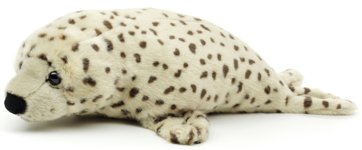 Seehund (grau-gepunktet) - Robbe - 46 cm (Länge) 