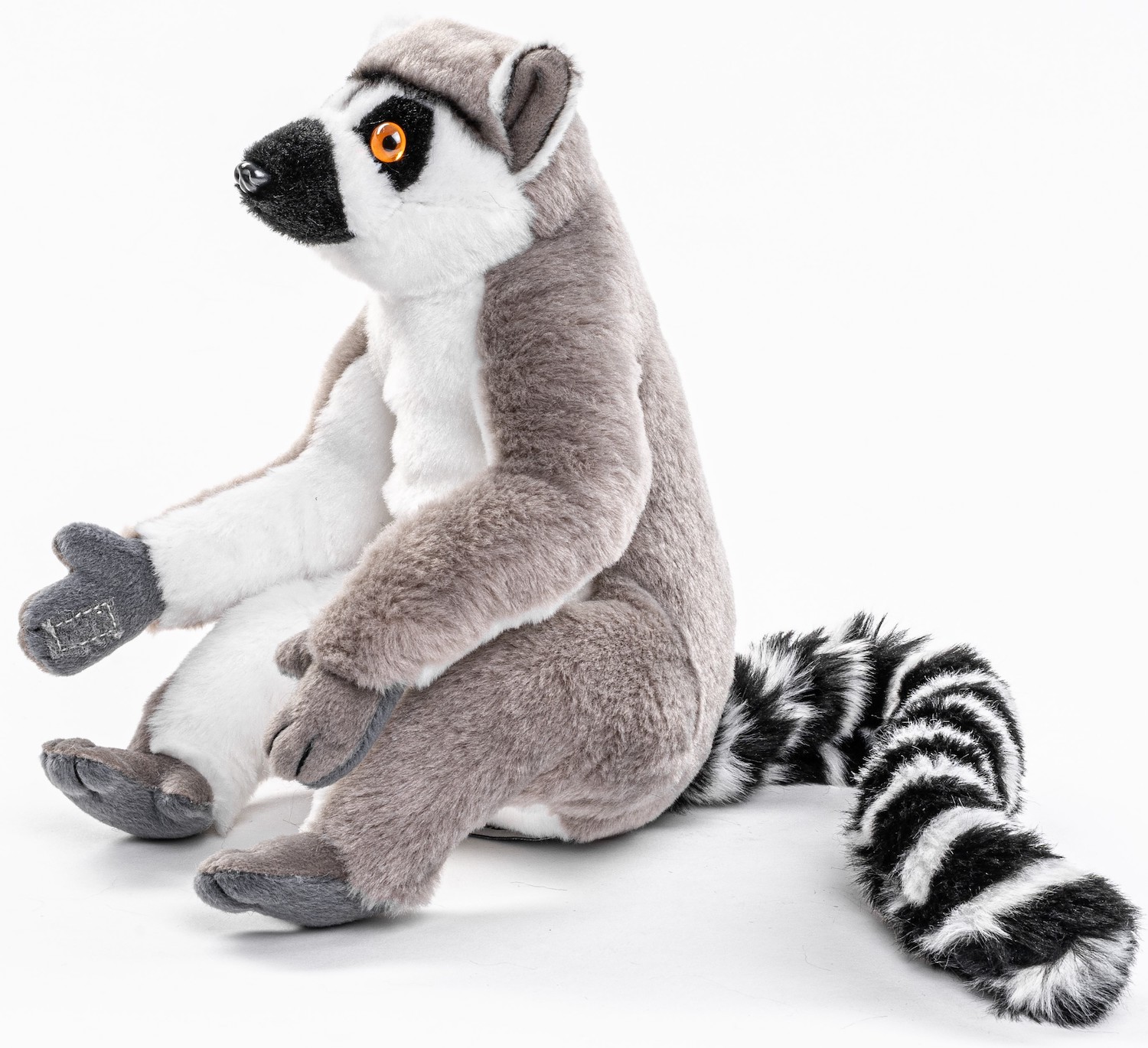 Ring-Tailed Lemur with Velcro-Hands - 21 cm (height) 