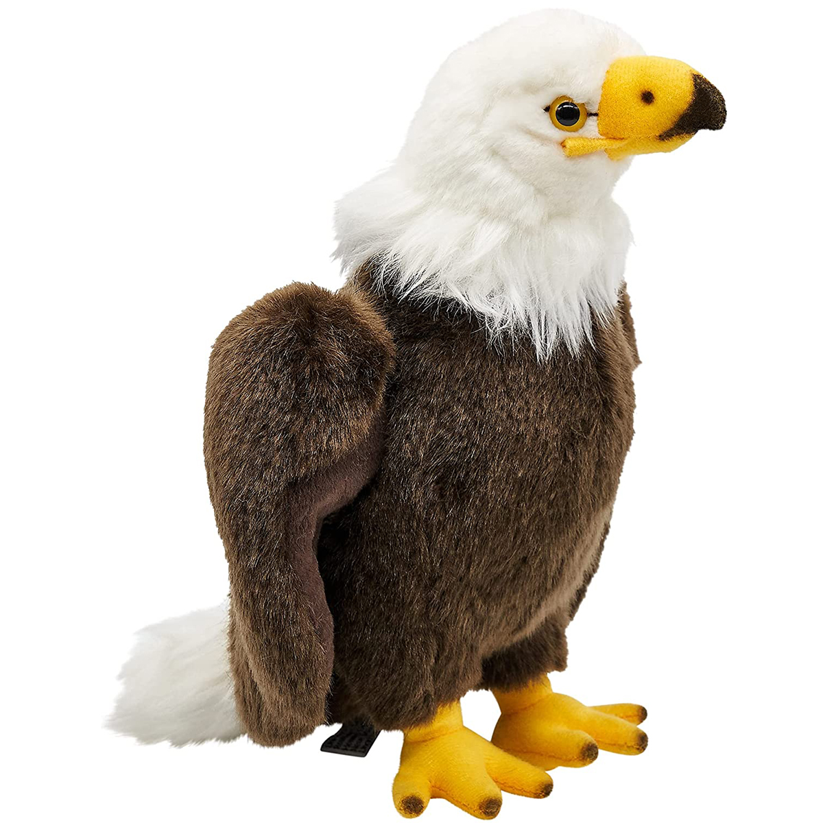 Uni-Toys - Weißkopfseeadler - 32 cm (Höhe) - Adler, Vogel - Plüschtier, Kuscheltier