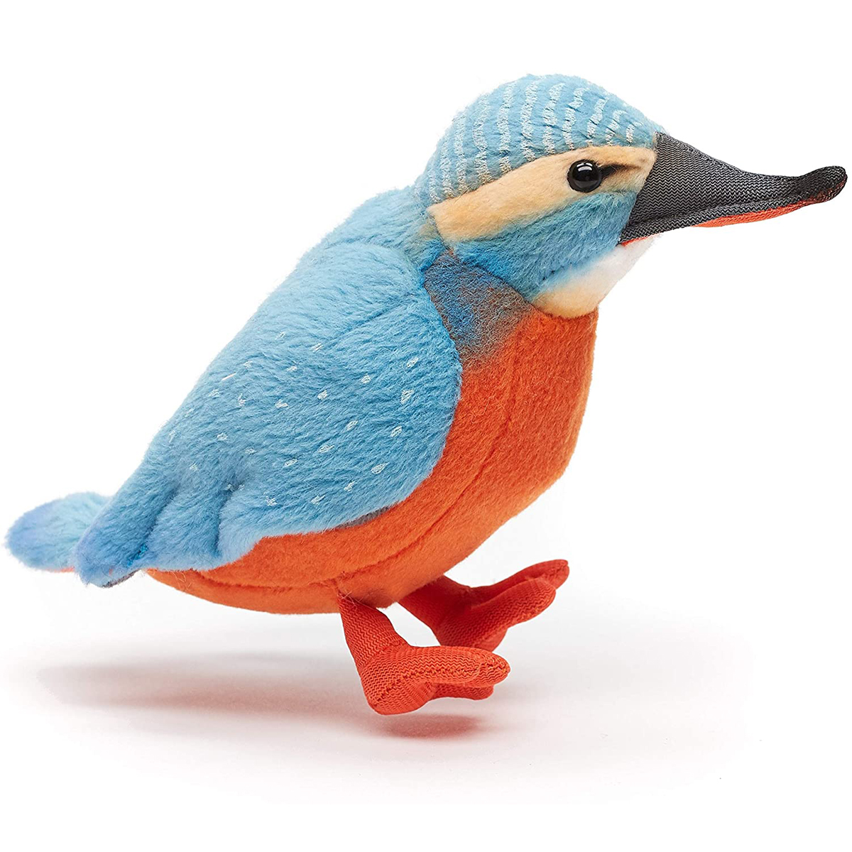 Uni-Toys - Eisvogel - 12 cm (Höhe) - Vogel - Plüschtier, Kuscheltier
