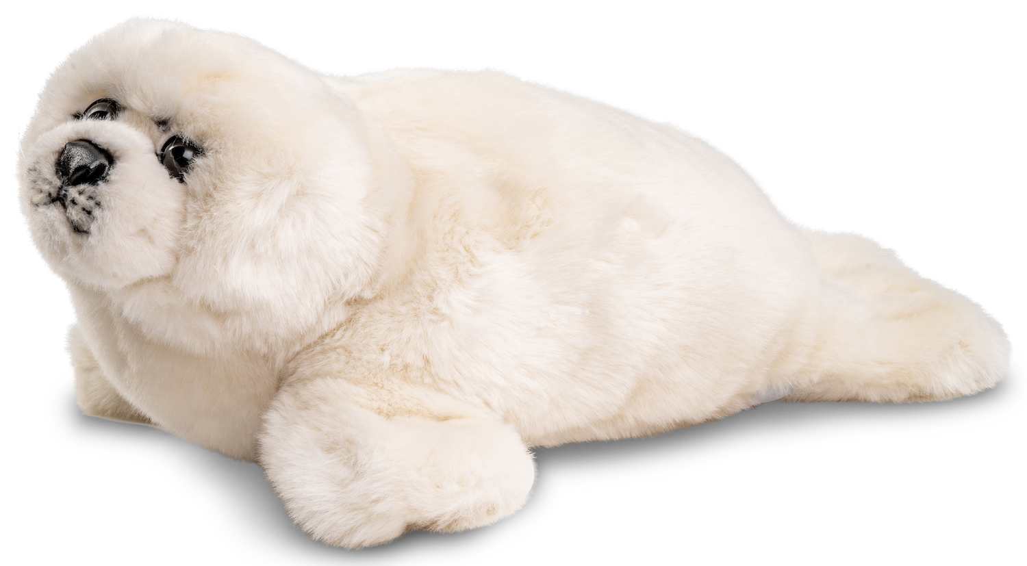 Seal White - 36 cm (length) - Plush Seal - Soft Toy, Cuddly Toy