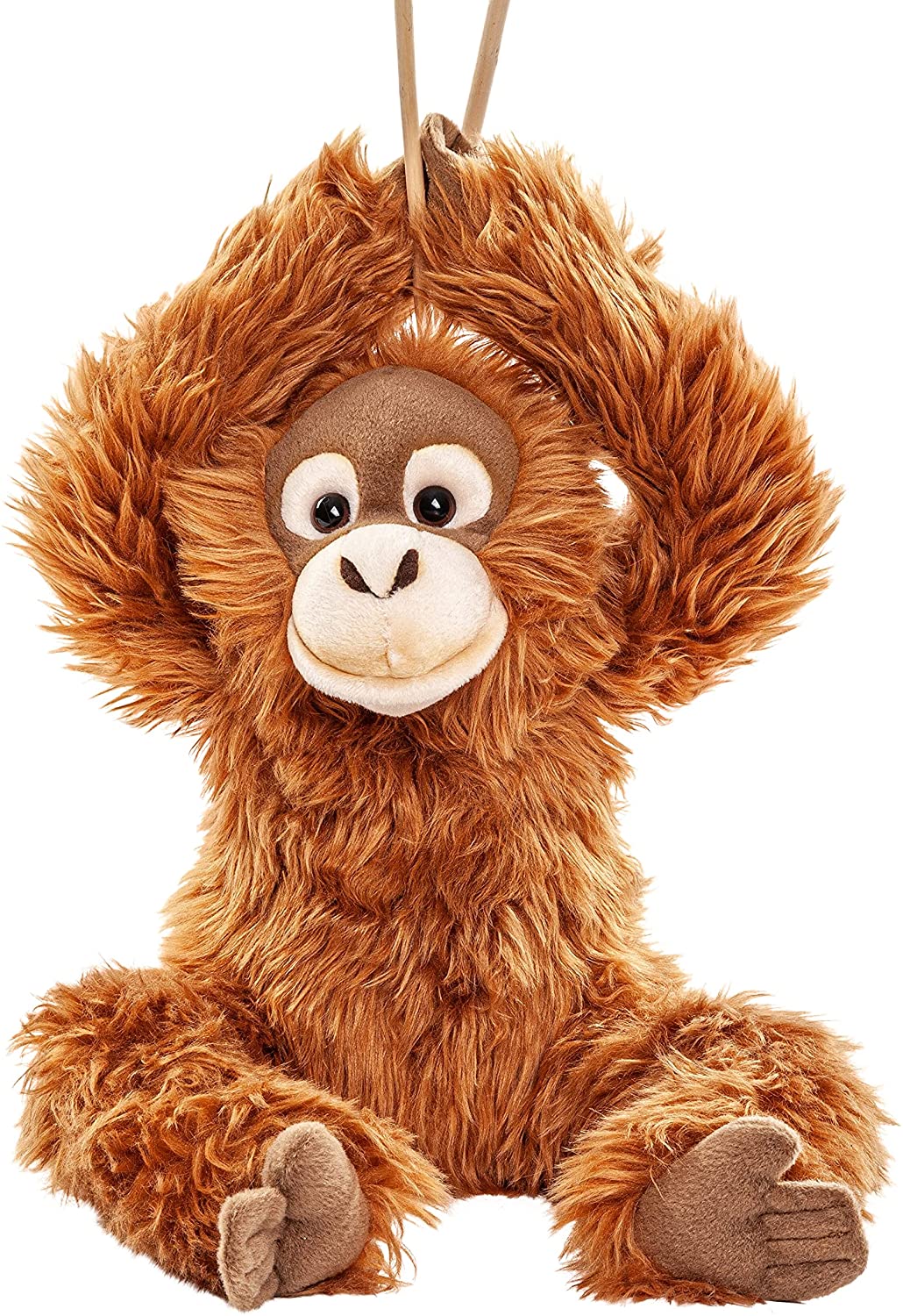 orangutan with Velcro on the hands - 28 cm (height)