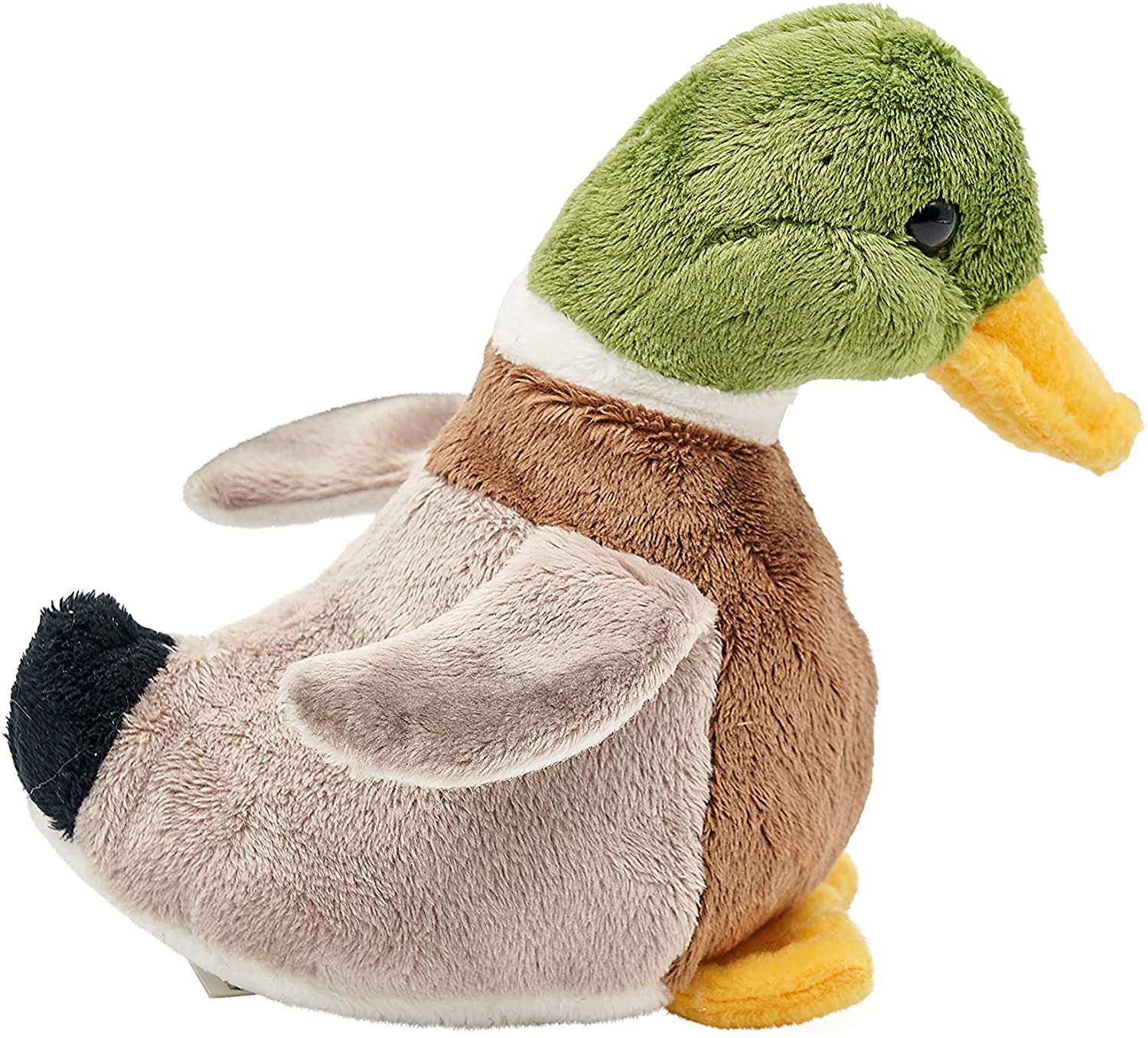 Uni-Toys - Ente mit Stimme - 16 cm (Länge) - Vogel - Plüschtier, Kuscheltier