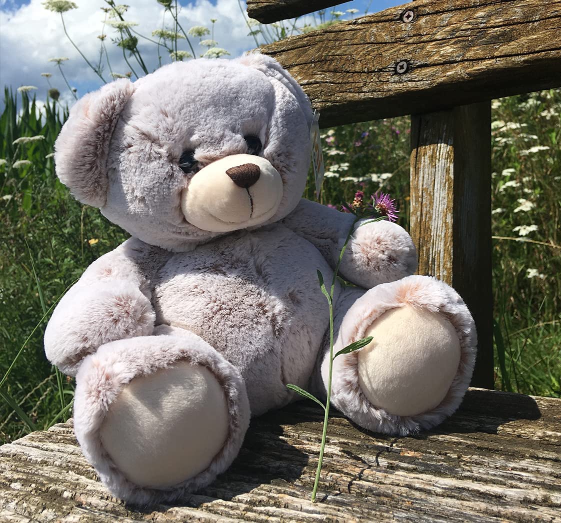 Teddy, superweich (hellbraun) - 24 cm (Höhe) - Teddybär - Plüschtier, Kuscheltier