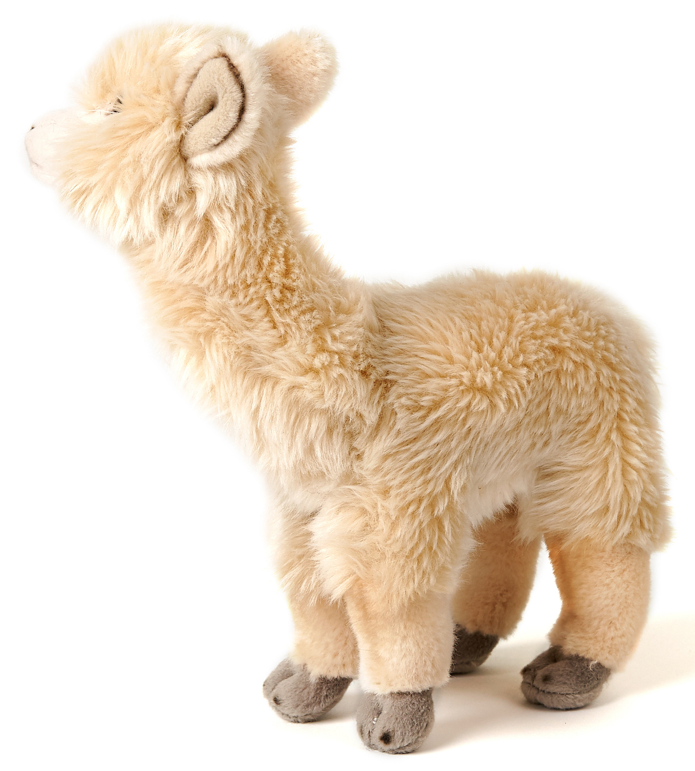 Alpaca beige, standing - 23 cm (height)