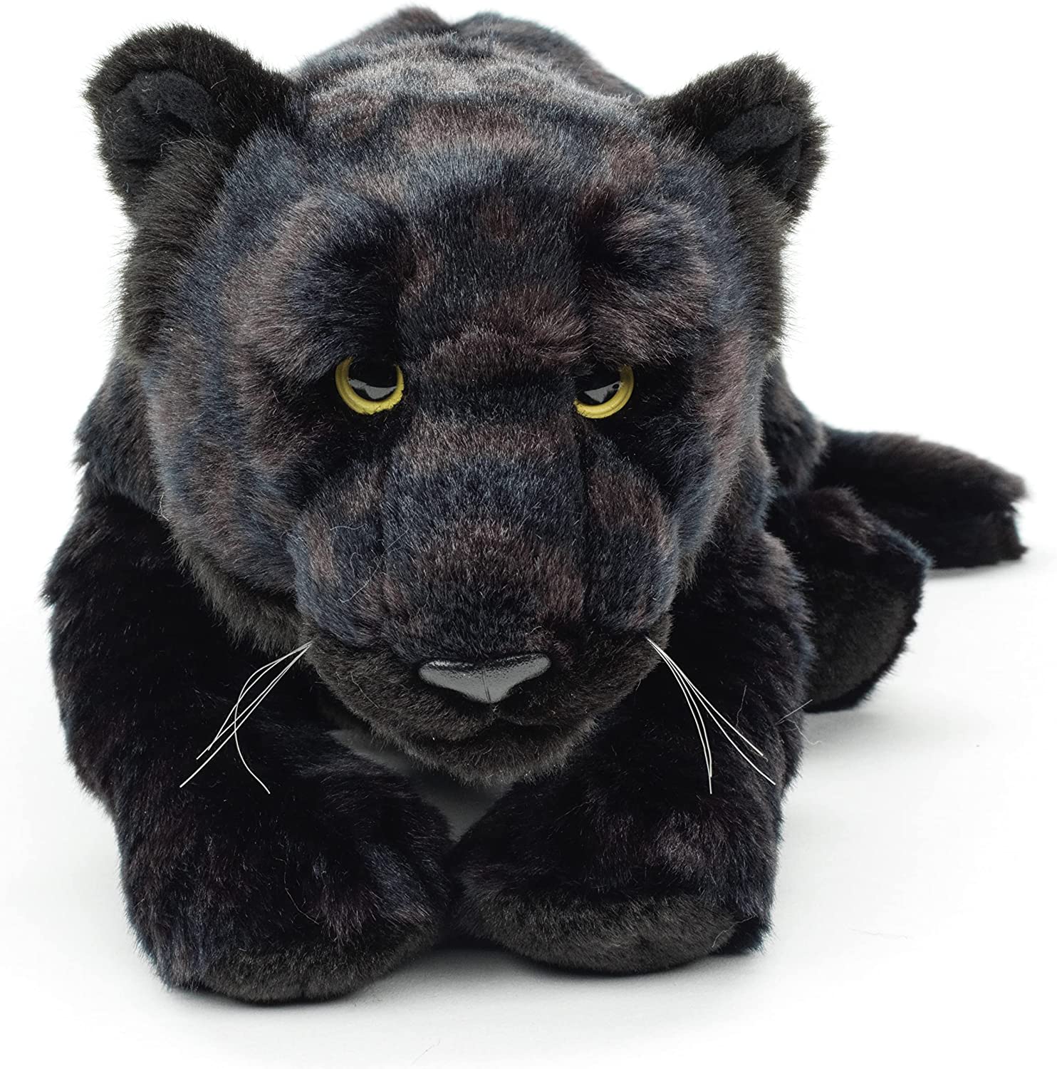 Black panther, lying - 44 cm (length)