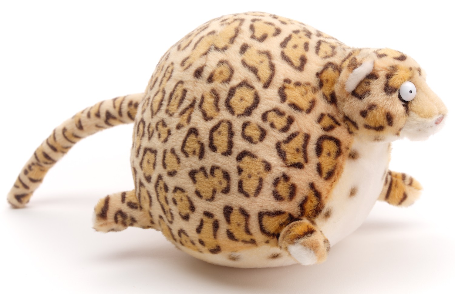 ROLLIN' WILD - Leopard, klein - 19 cm (Länge) - Kuscheltier von Uni-Toys