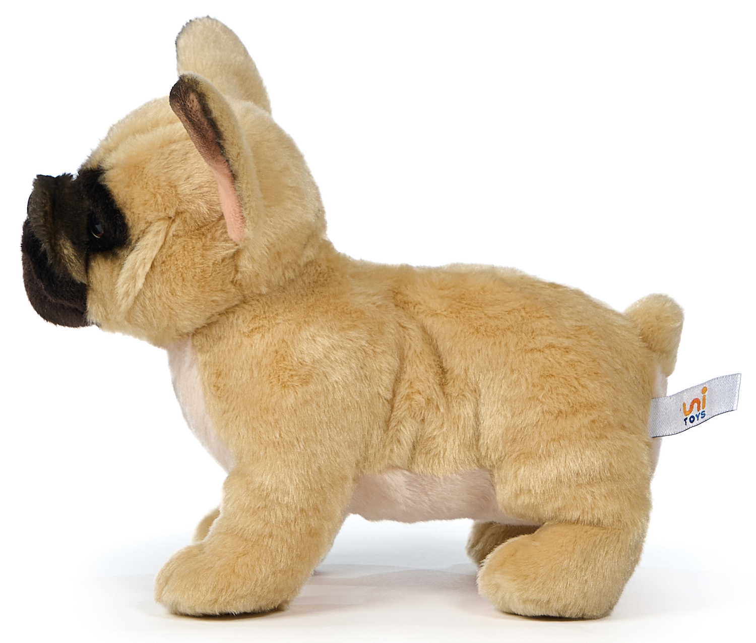 Französische Bulldogge (beige) - Ohne Leine - 26 cm (Länge)