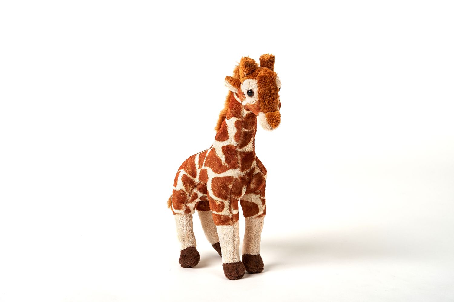 Giraffe, stehend - 27 cm (Höhe) - Plüsch-Giraffe - Plüschtier, Kuscheltier