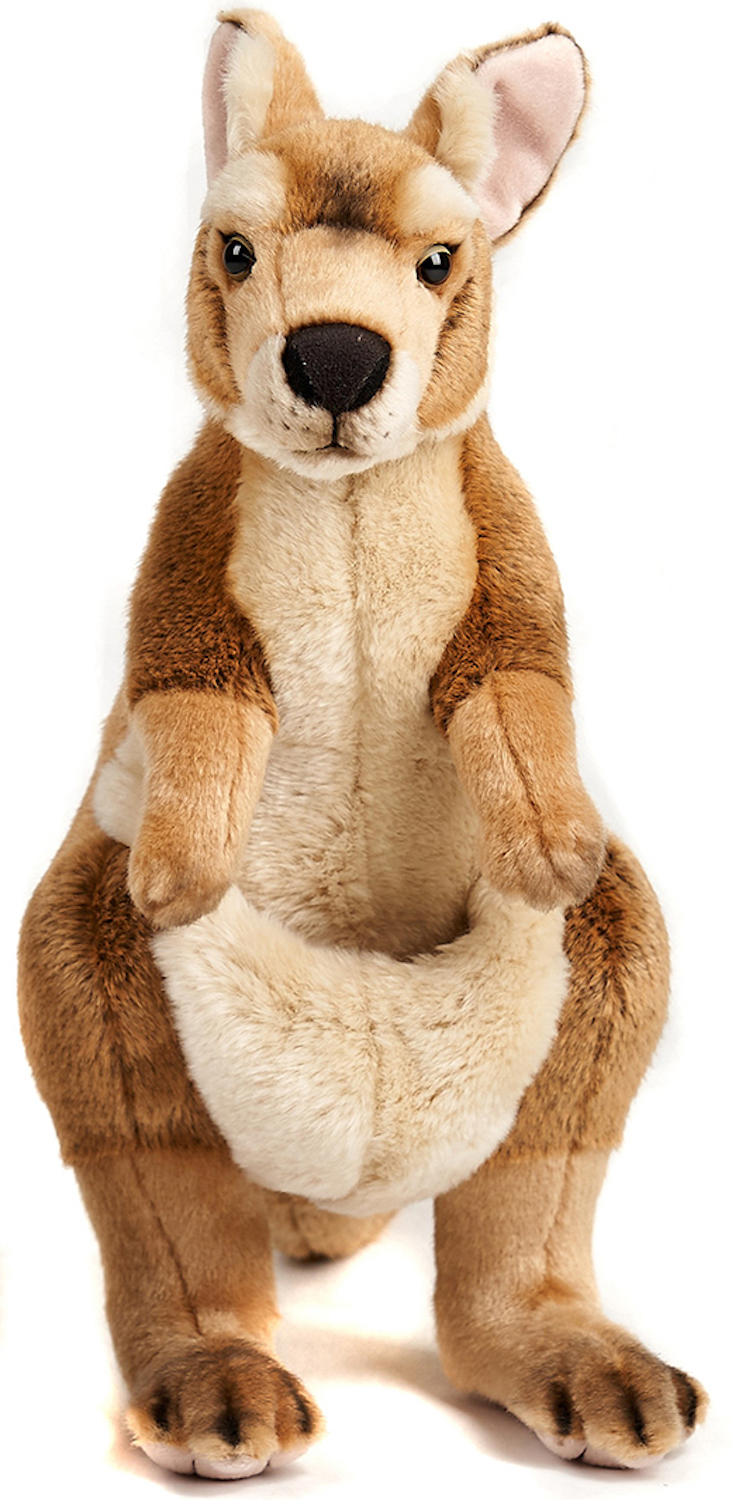 Känguru-Mutter, stehend - Mit Beutel - 40 cm (Höhe) 