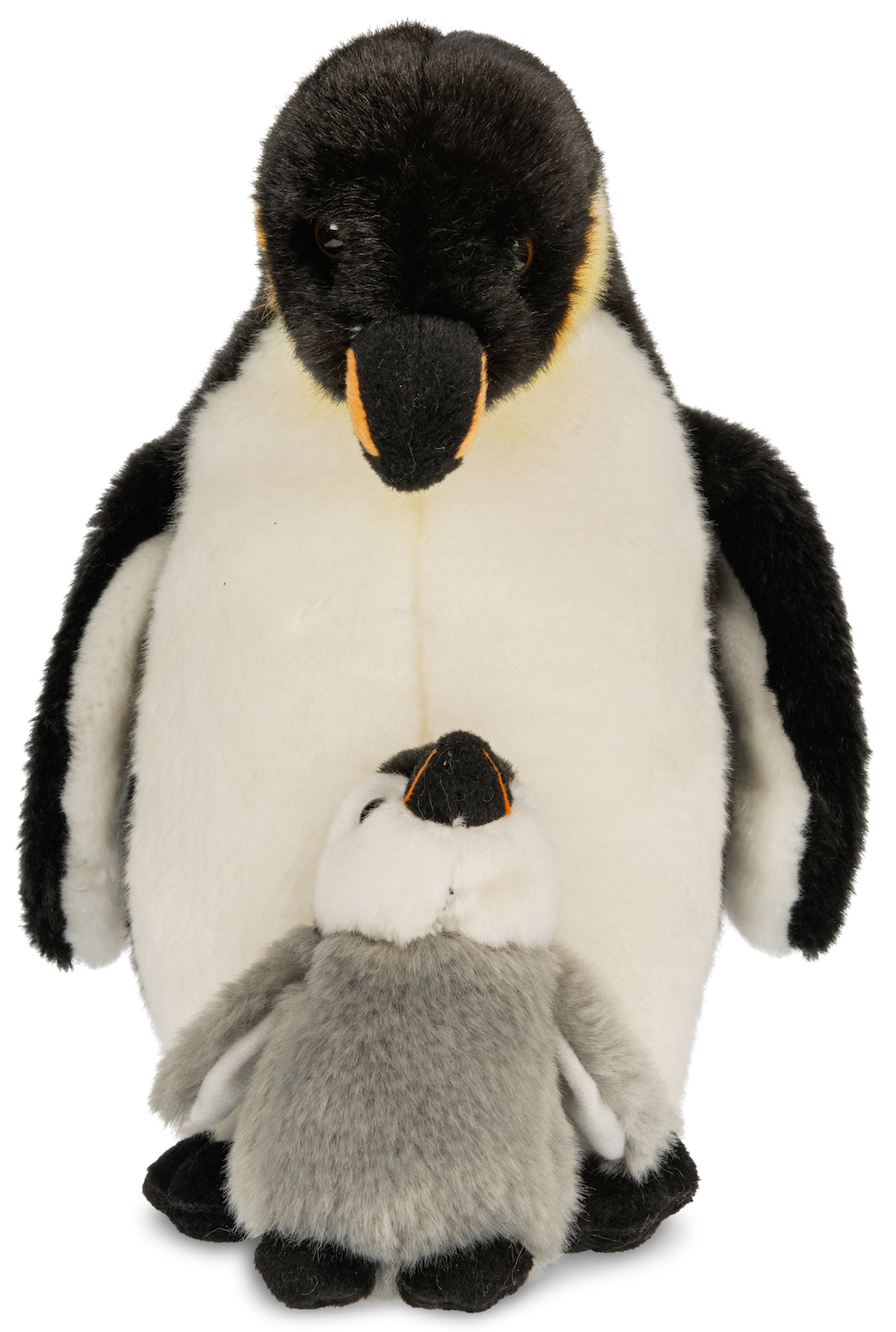 Emperor penguin with baby - 26 cm (height)