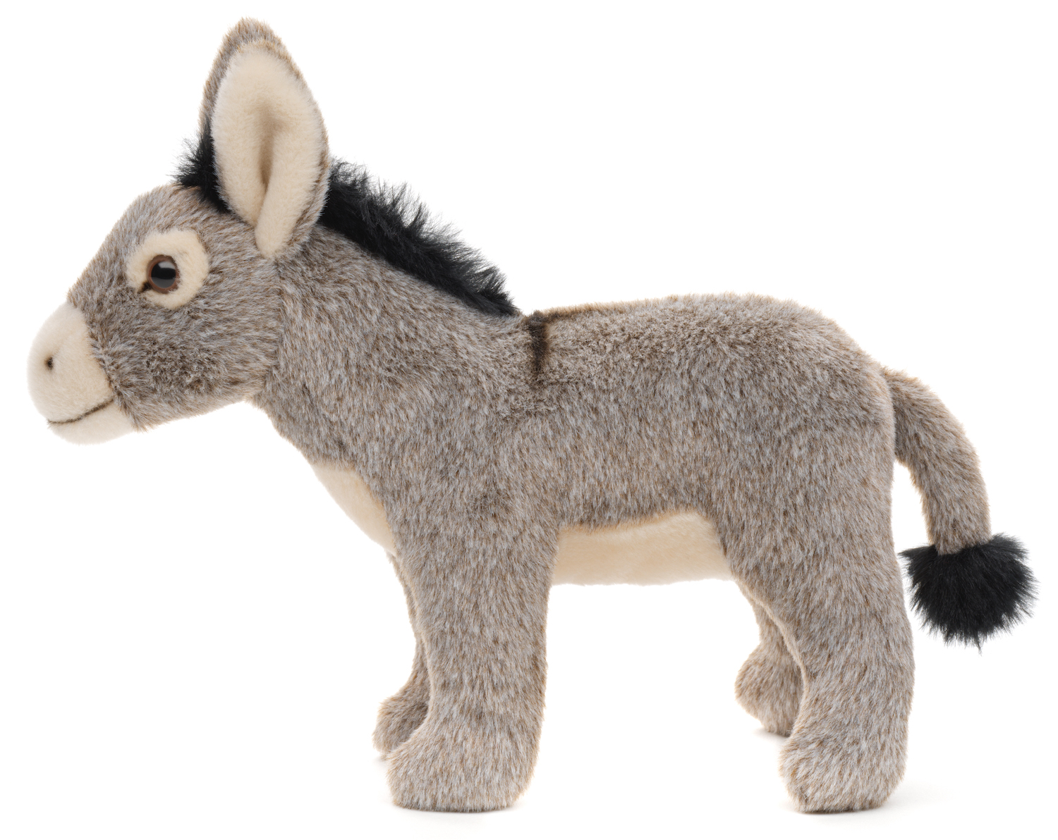 Donkey grey, standing - 20 cm (height)