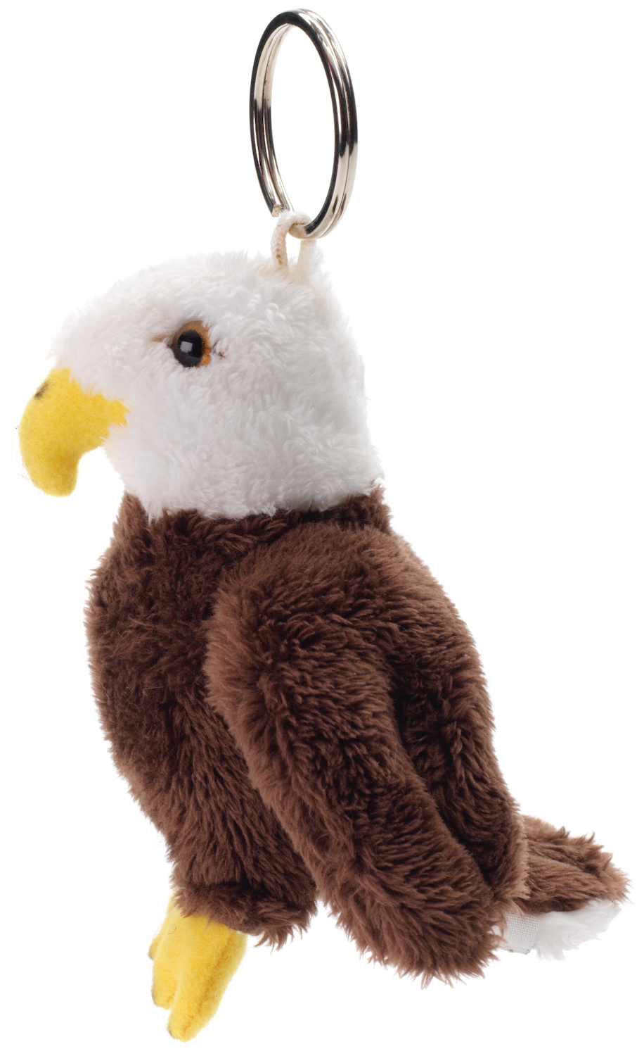 bald eagle with key ring - 11 cm (height)