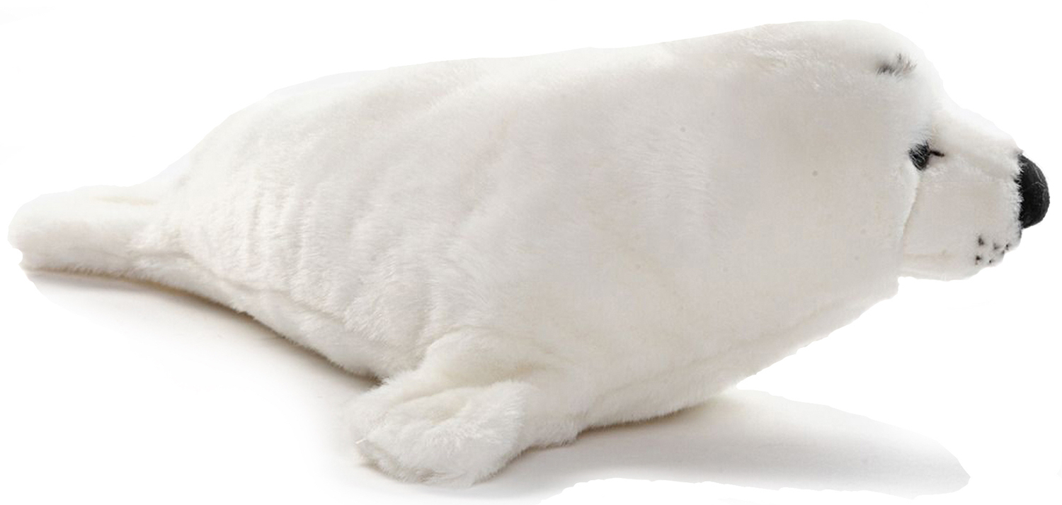 Seehund weiß - 46 cm (Länge) 