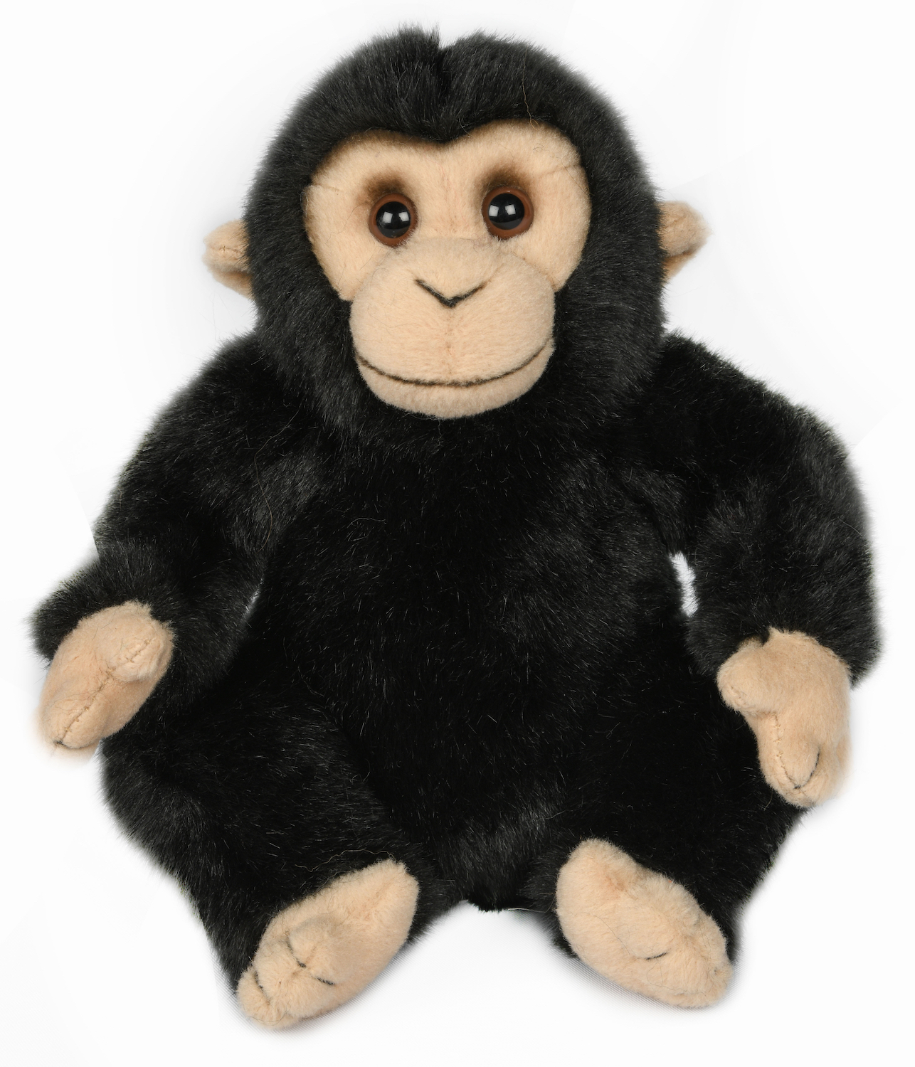 Schimpanse, sitzend - 18 cm (Höhe)