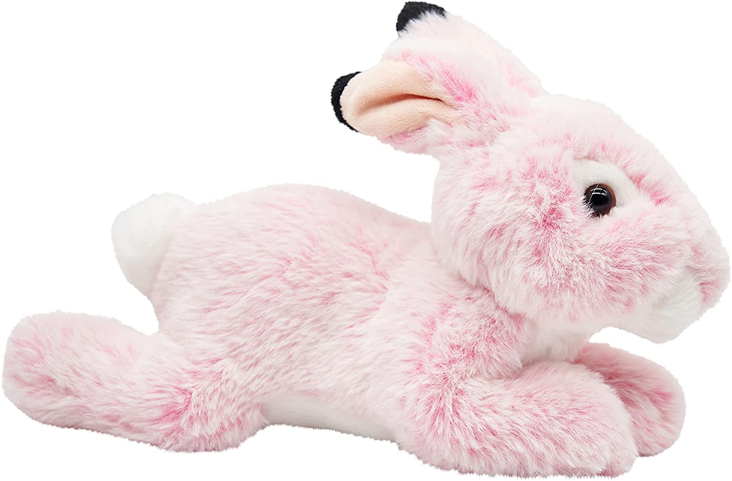  Kaninchen rosa-meliert - superweich - 24 cm (Länge) 