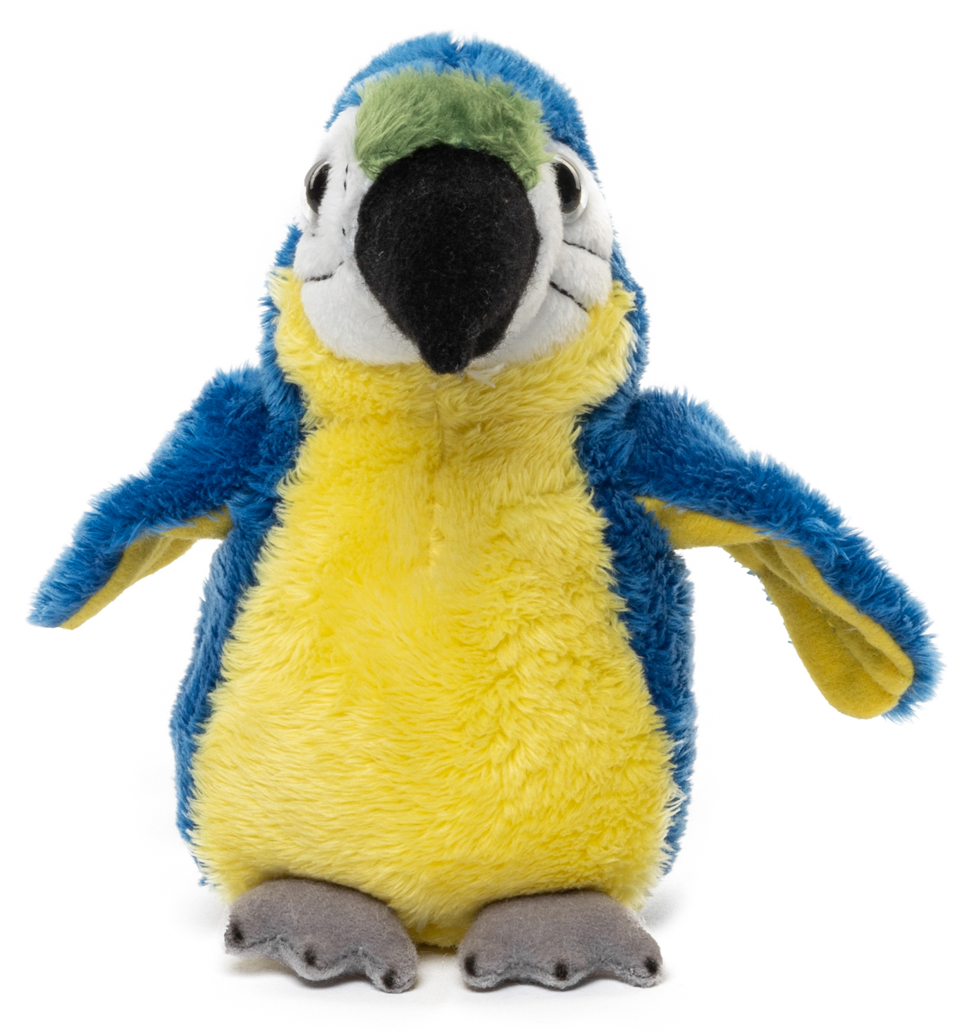 Papagei Plushie (blau) - 13 cm (Höhe)