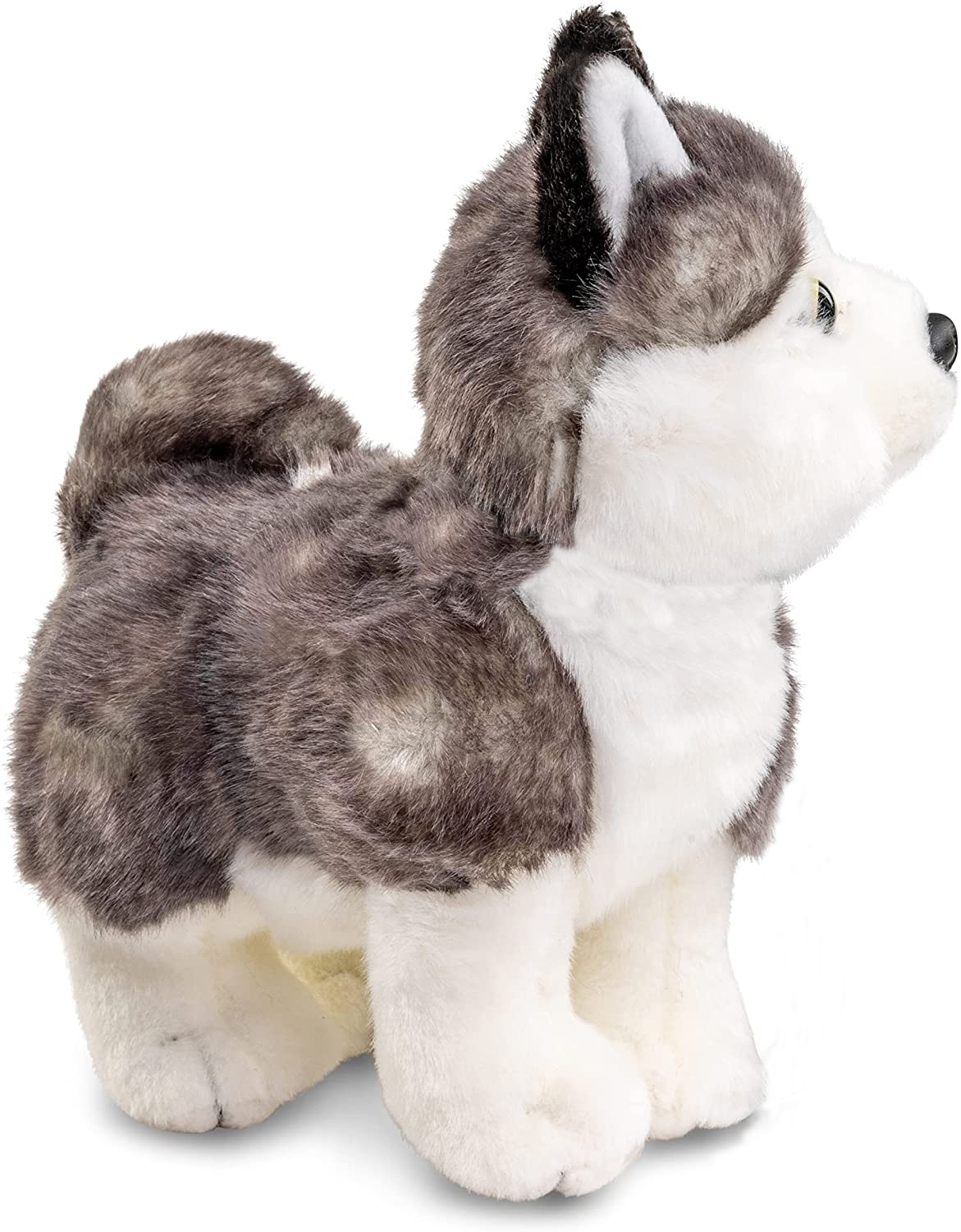 Husky Welpe grau, stehend (ohne Leine) - 21 cm (Länge) 