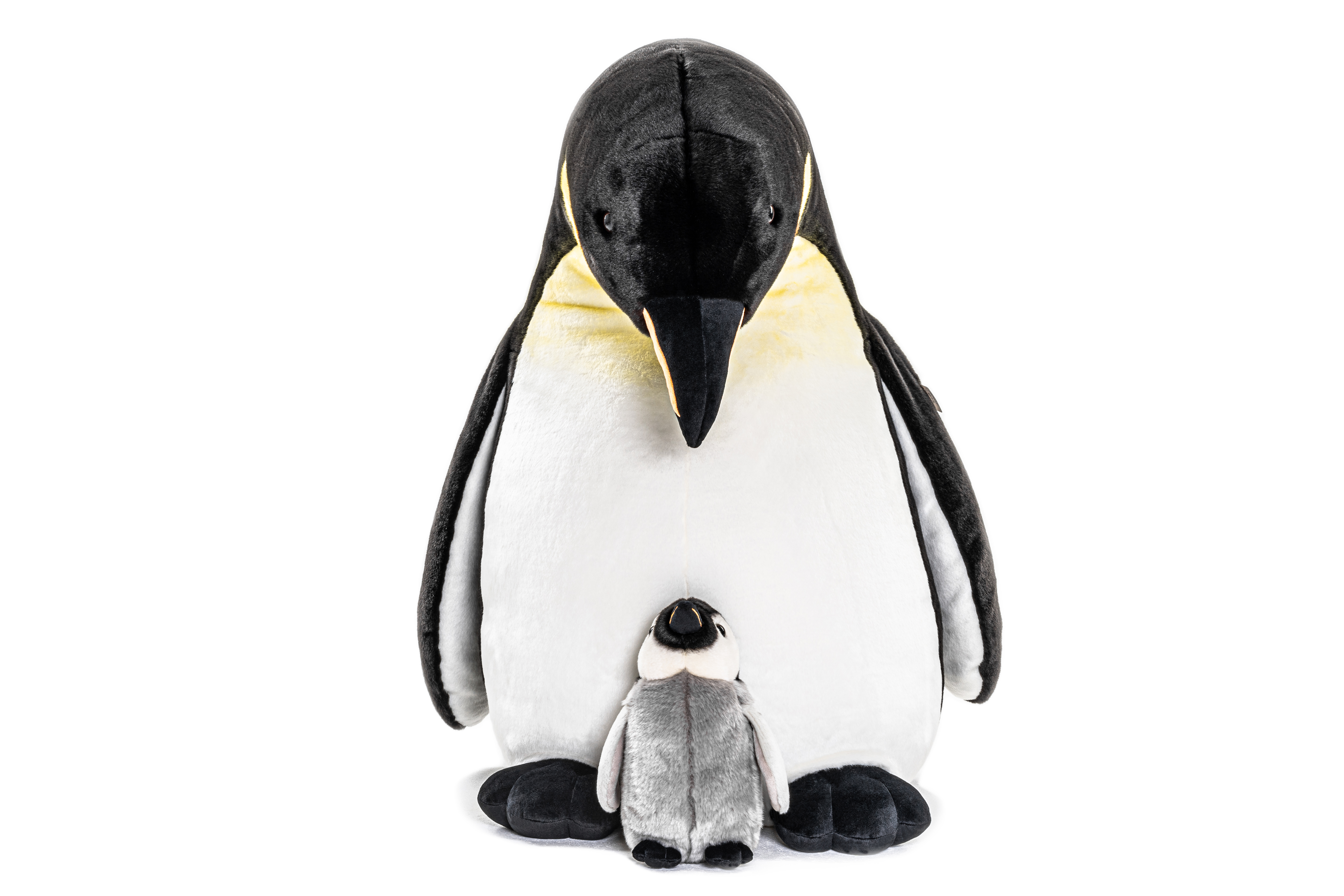  Pinguin Mama mit Baby, stehend 87 cm (Höhe) 