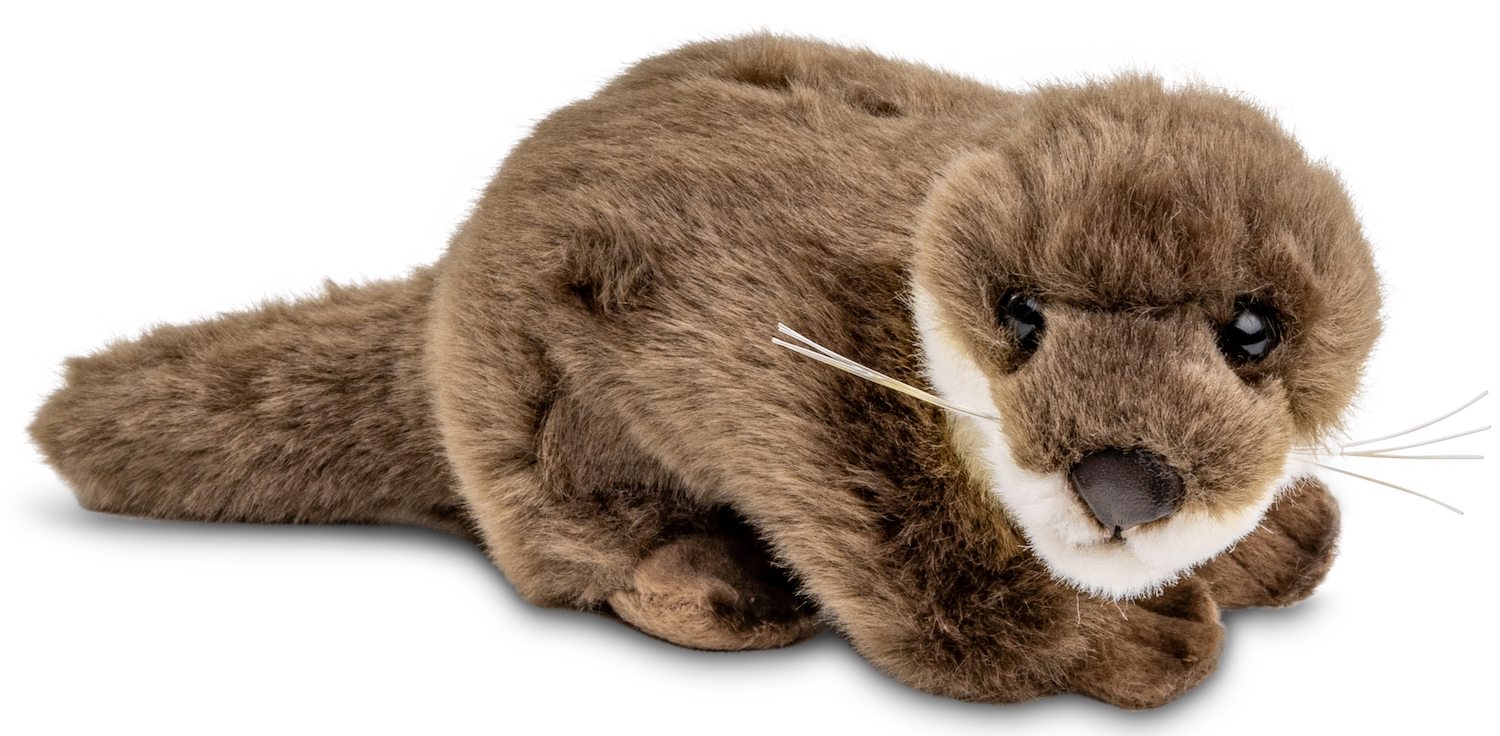 Otter Baby, stehend - 26 cm (Länge) - Plüschtier, Kuscheltier