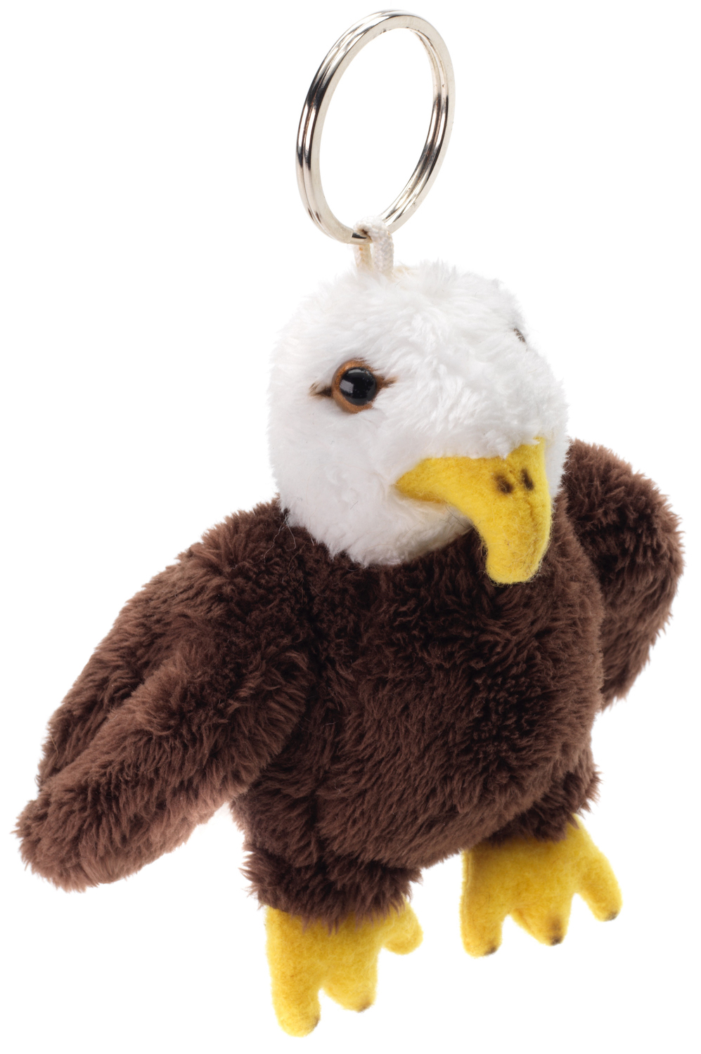 bald eagle with key ring - 11 cm (height)