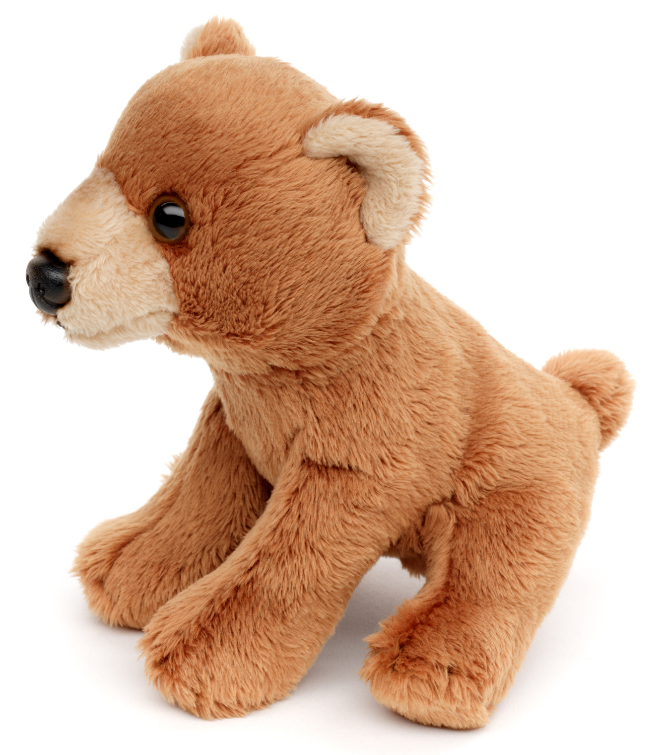 Brown Bear Plushie - 13 cm (length)