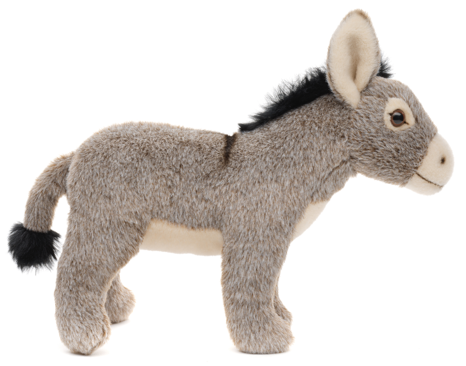 Donkey grey, standing - 20 cm (height)