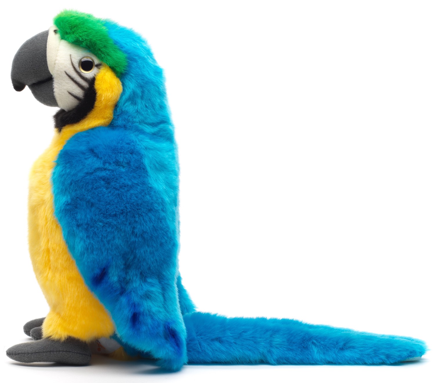 Papagei (blau) - 28 cm (Höhe) 